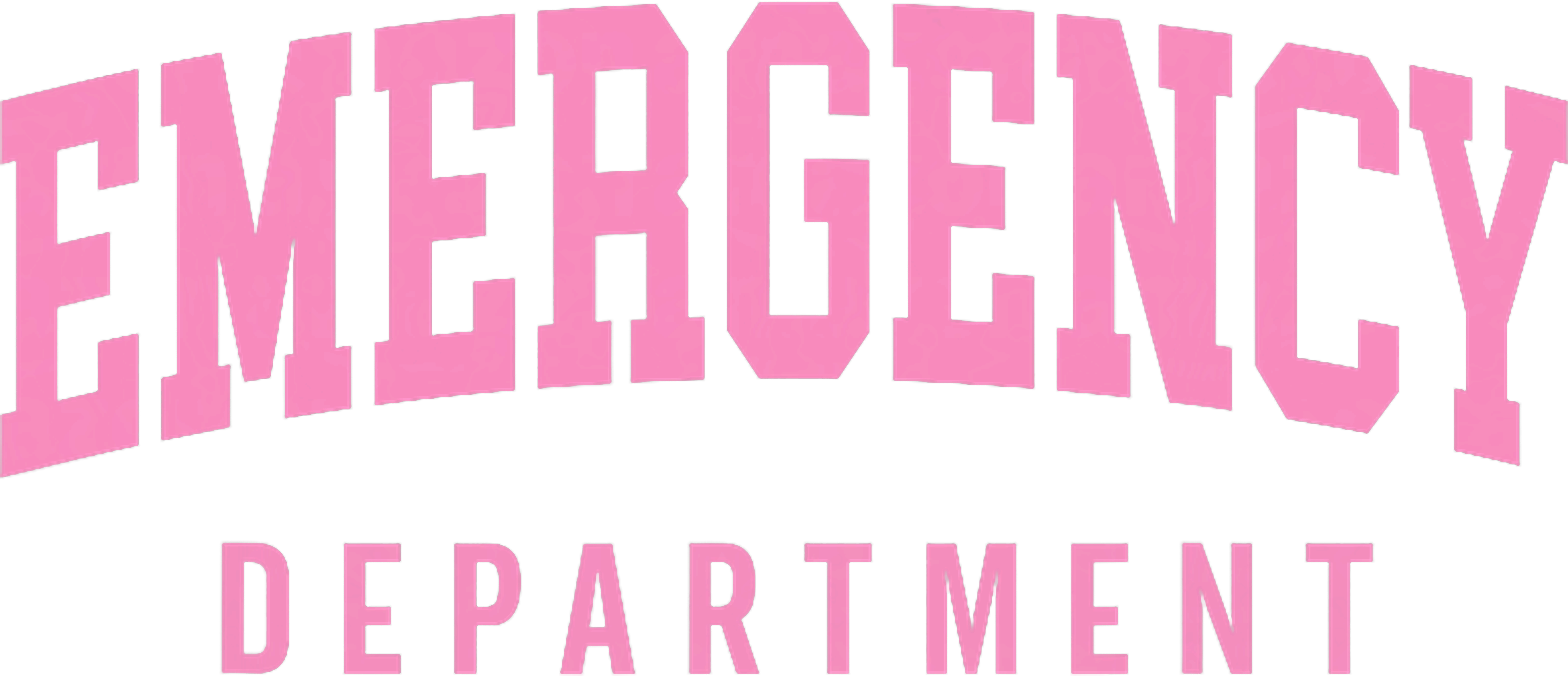Pink Emergency Department DTF Transfer
