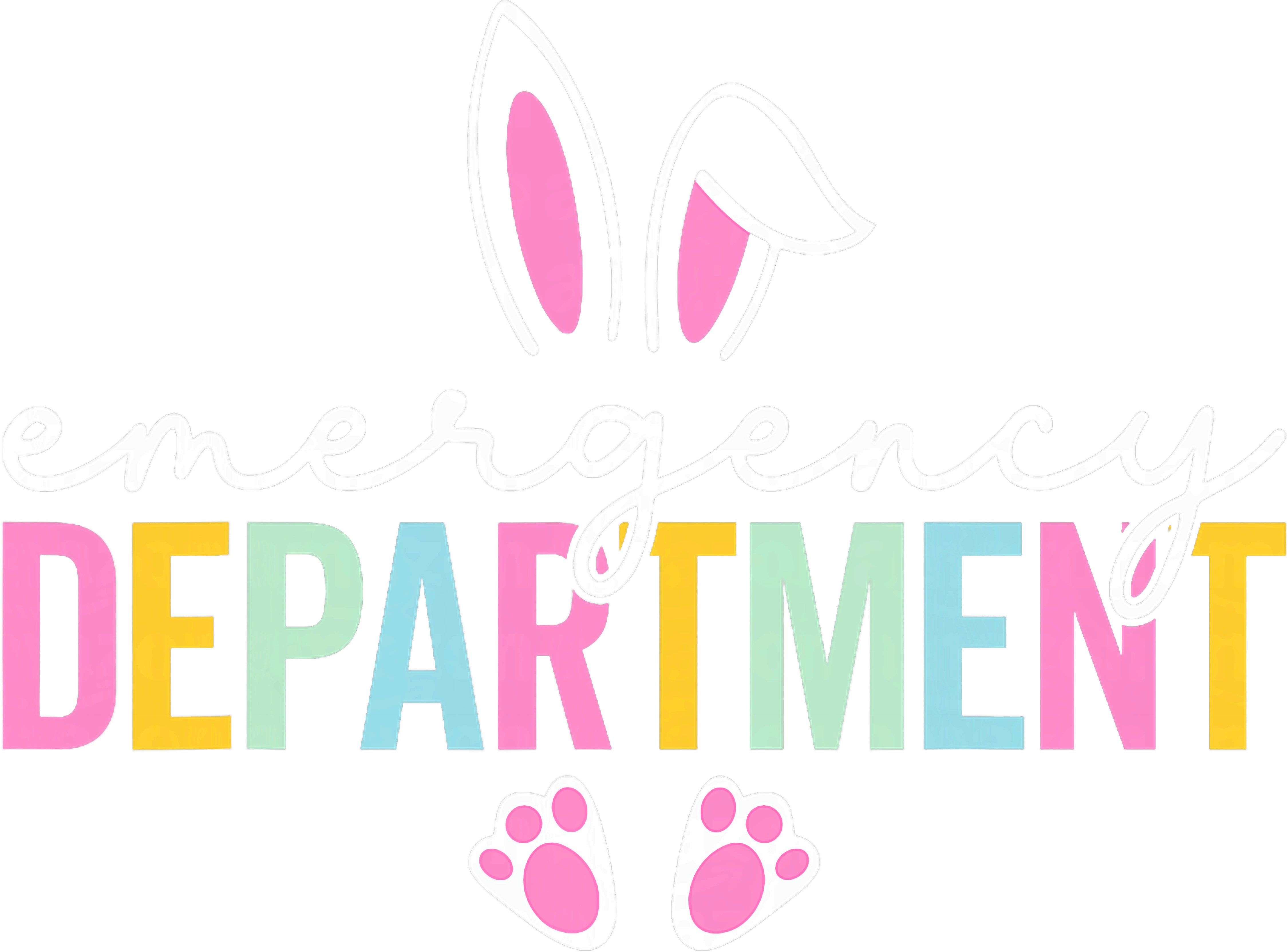 Easter Bunny Emergency Department DTF Transfer