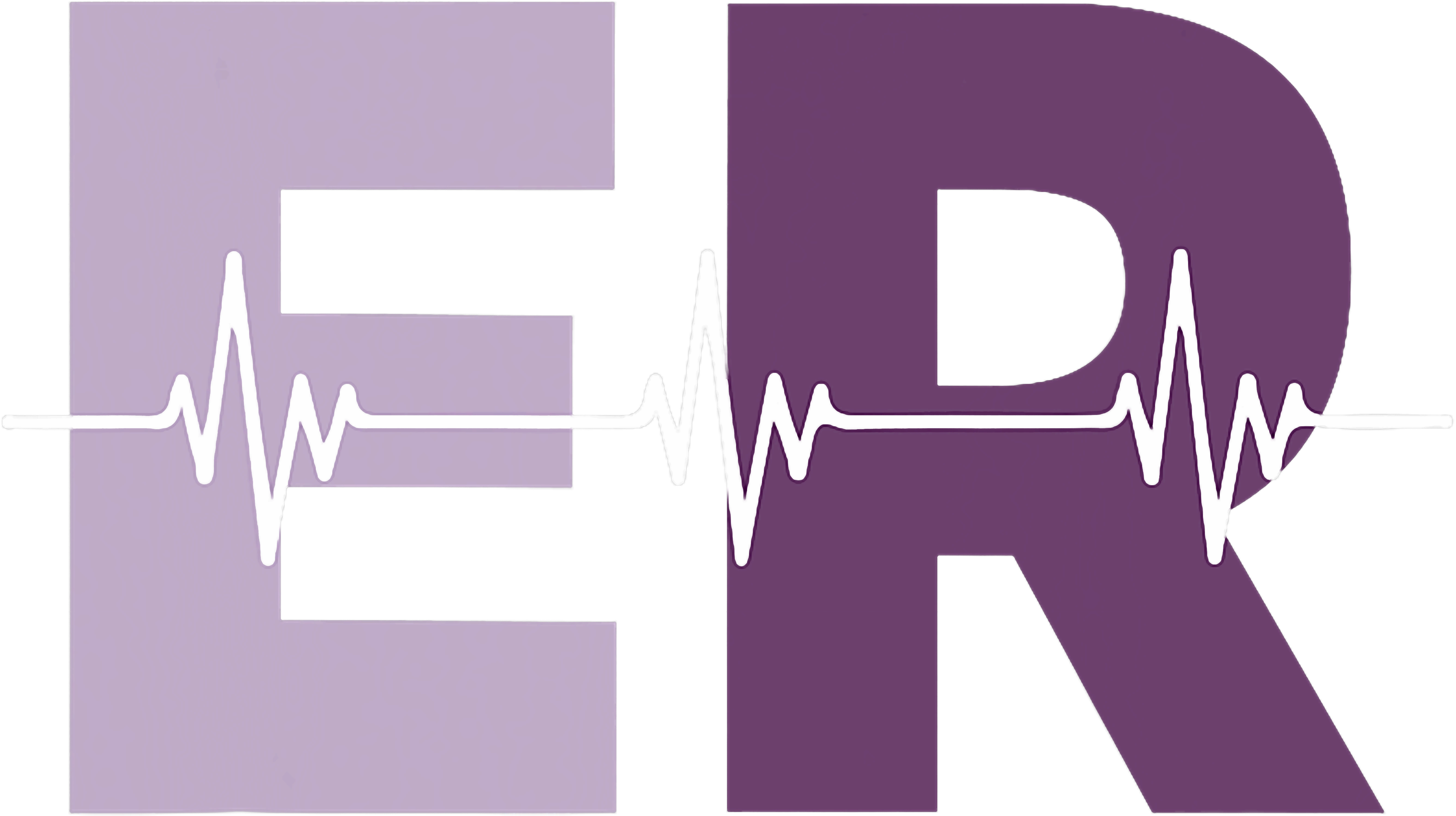 ER Heartbeat Line DTF Transfer