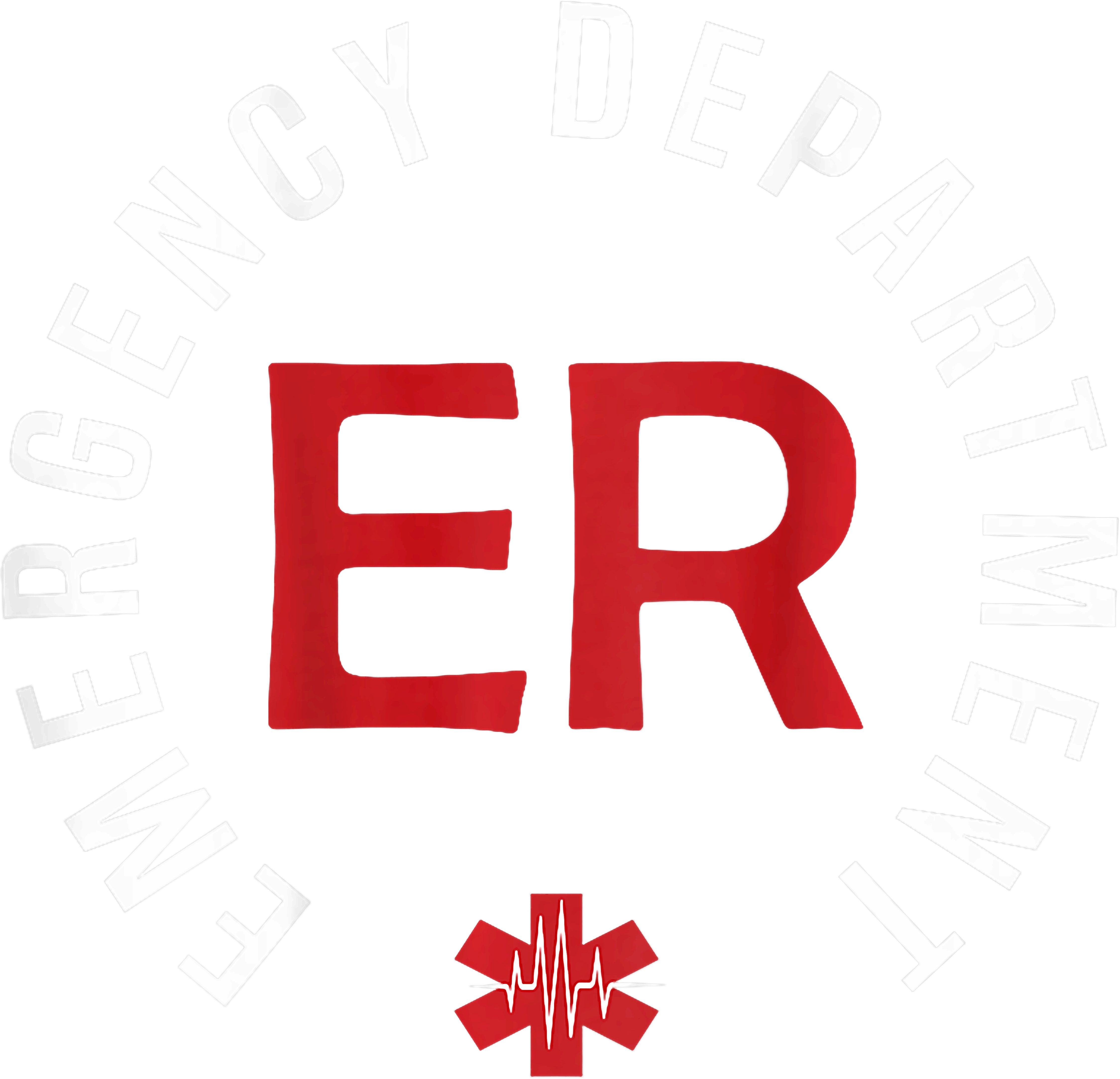 Emergency Room Department Emblem DTF Transfer