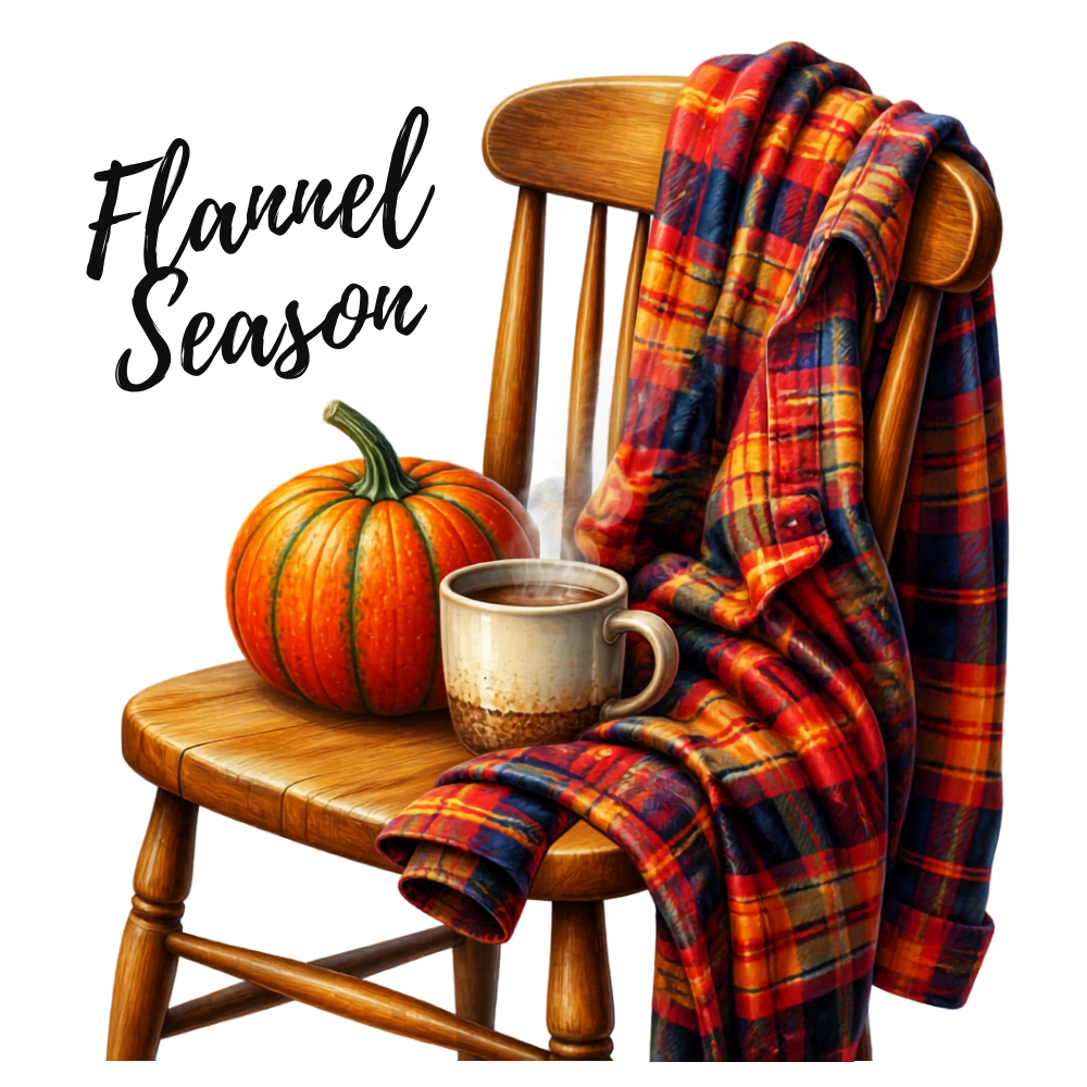 Flannel Season Comfort DTF Transfer