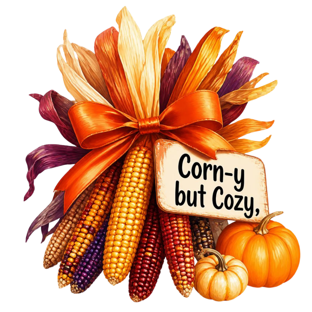 Corny But Cozy DTF Transfer
