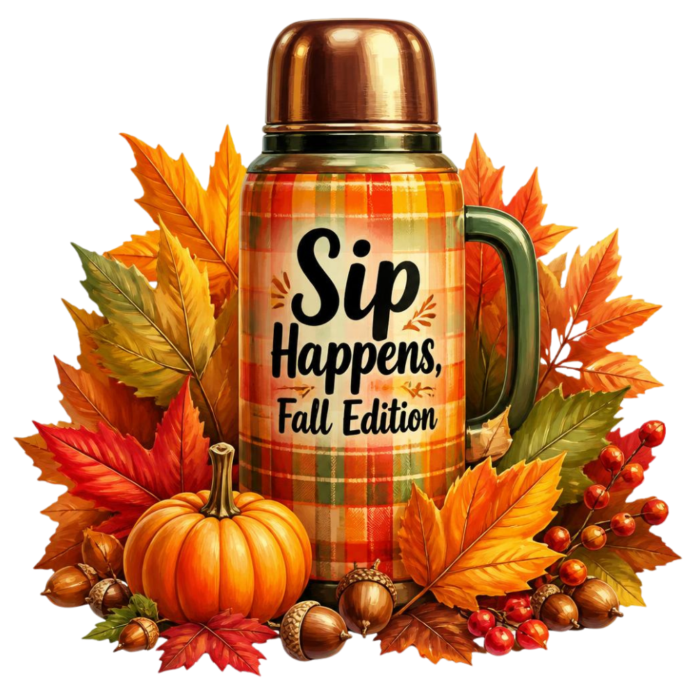 Sip Happens Fall Edition DTF Transfer