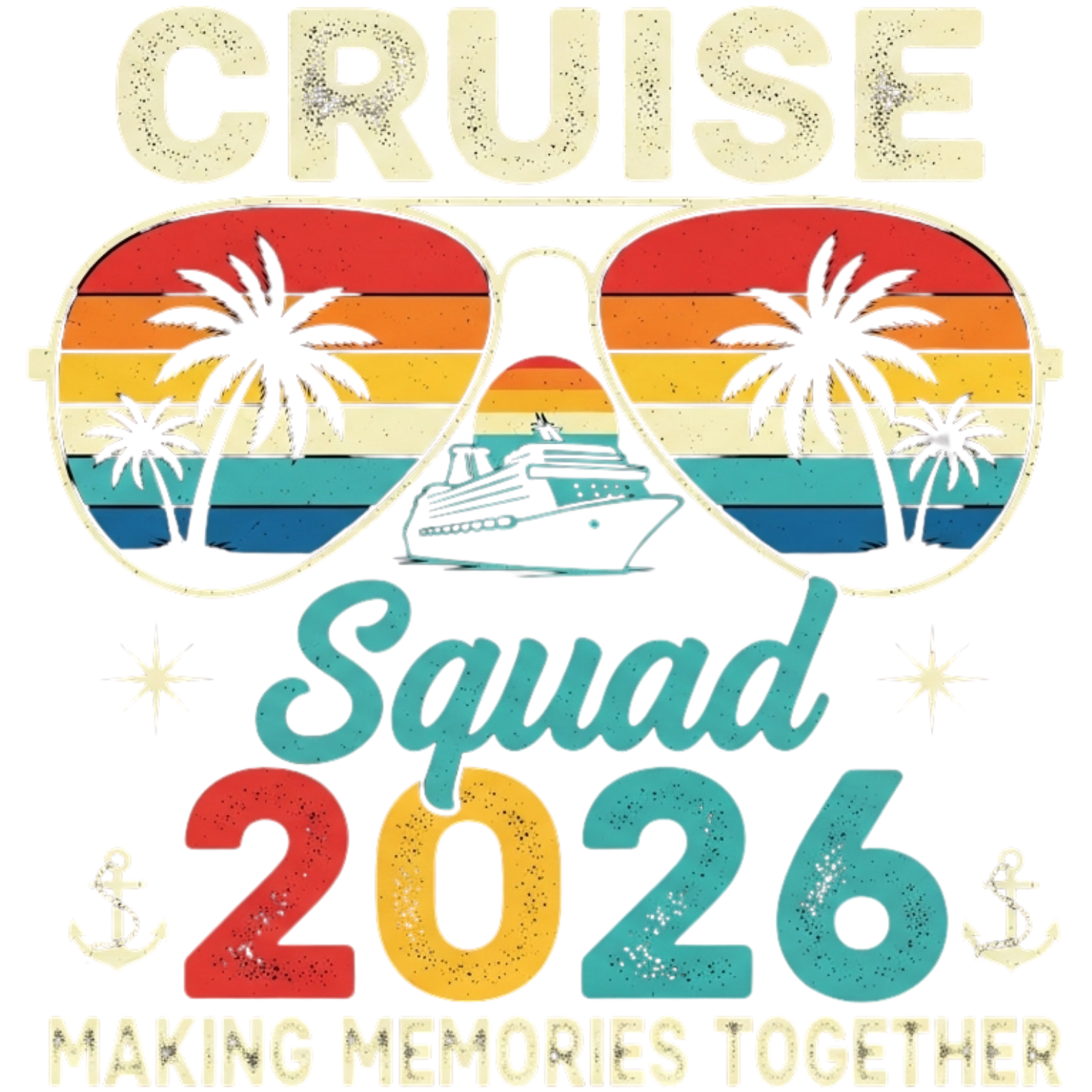 Cruise Squad Memories DTF Transfer