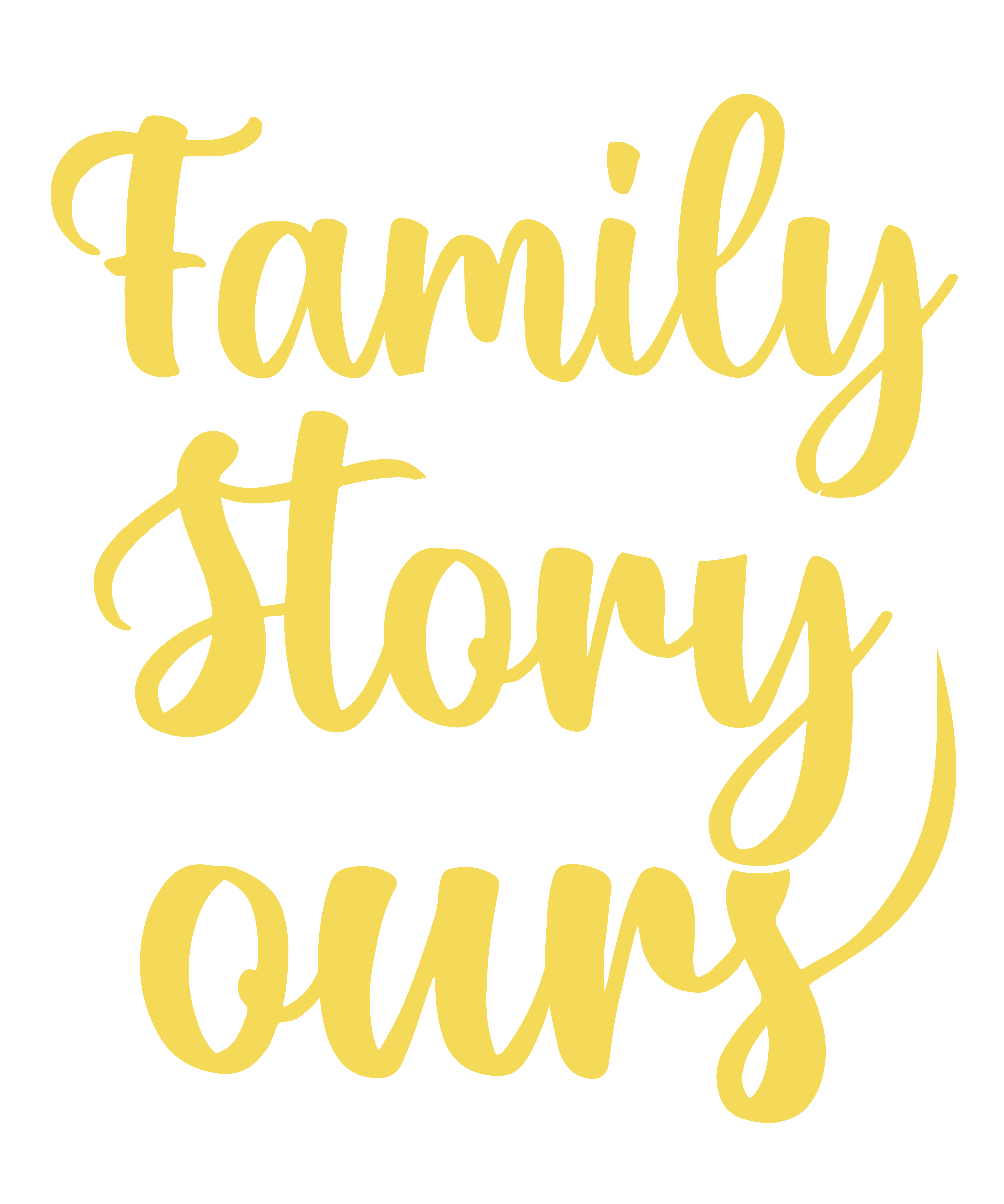 Every Family Has A Story DTF Transfer
