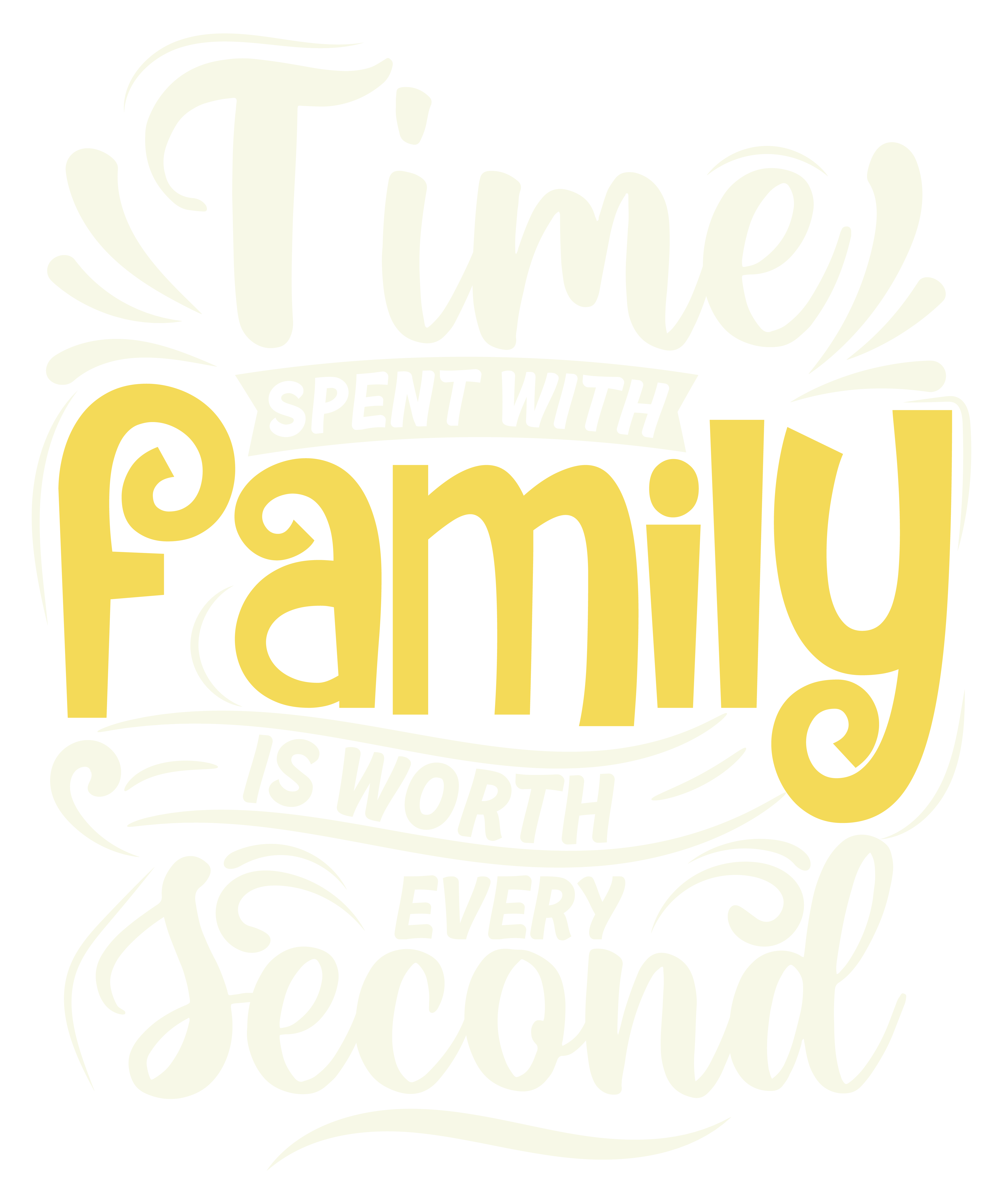 Time Spent With Family DTF Transfer