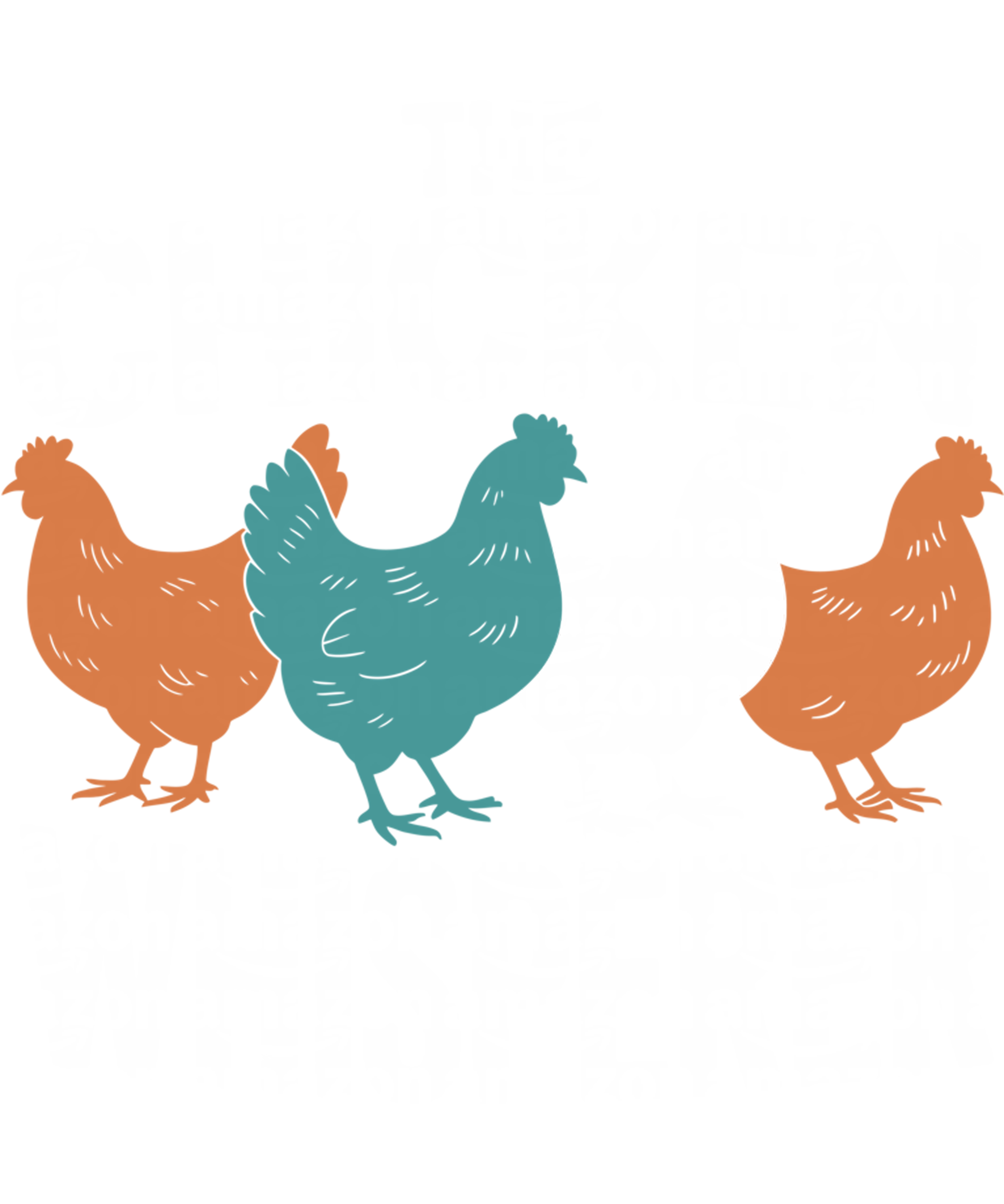 Chicken Whisperer DTF Transfer