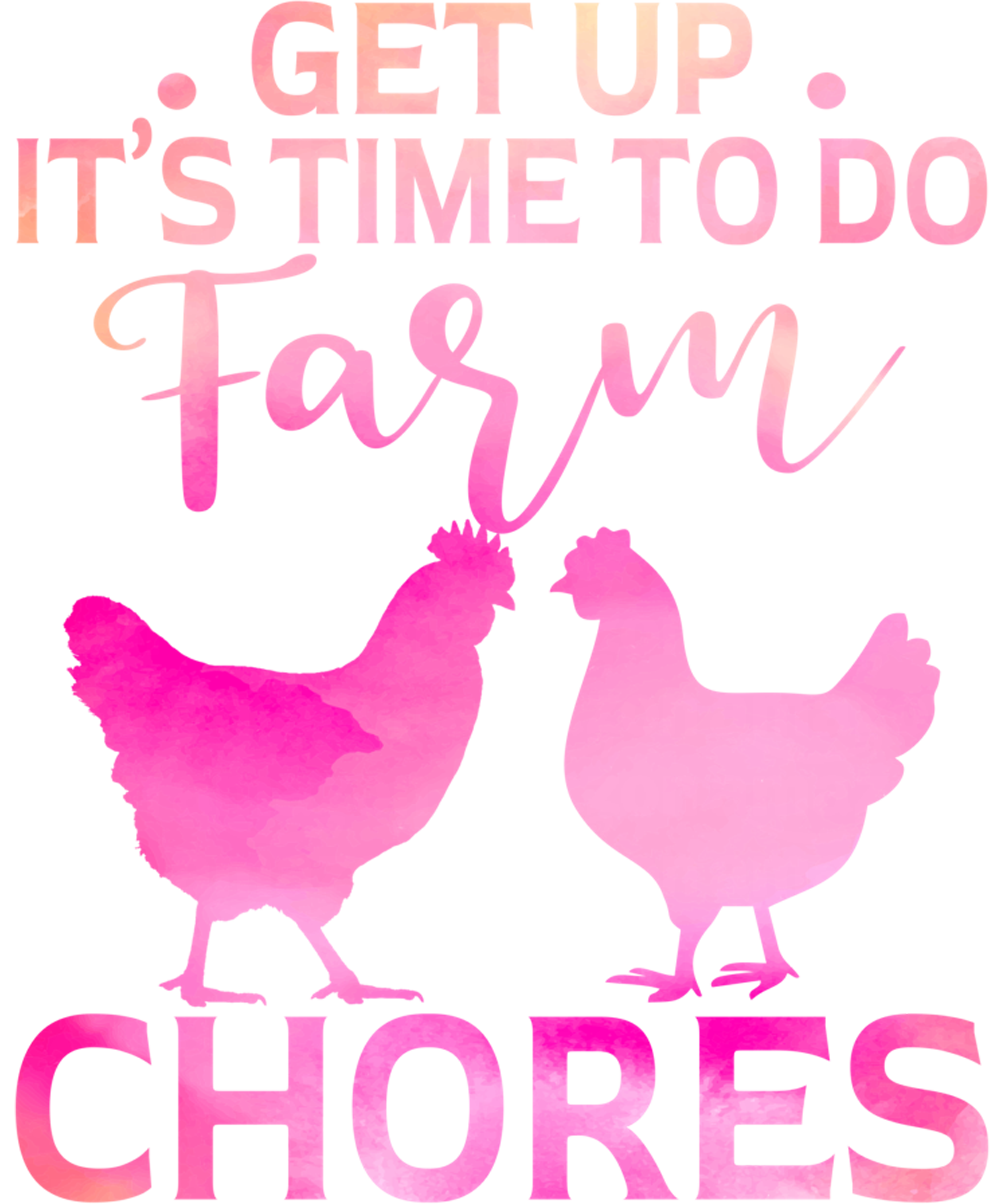 Farm Chores Time DTF Transfer