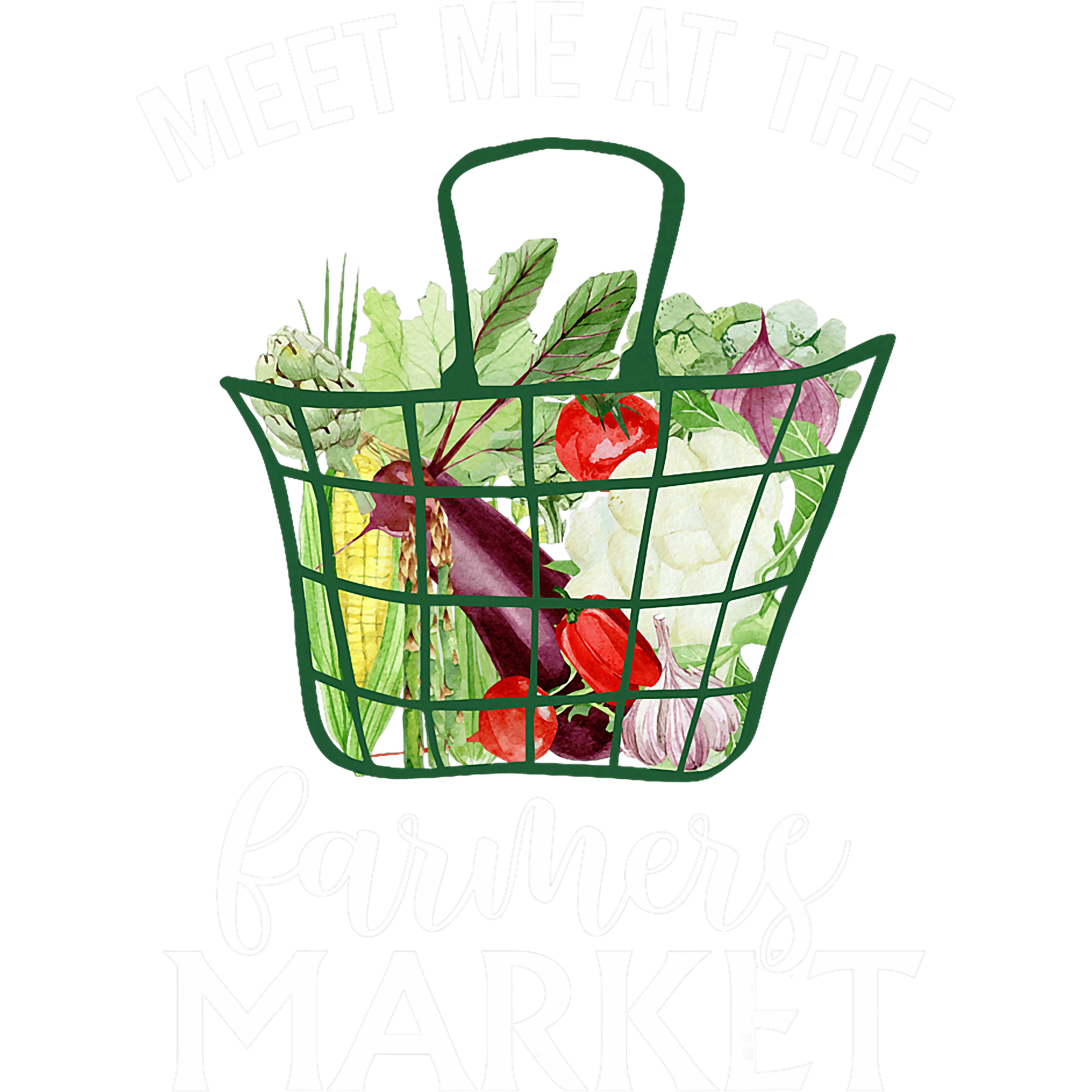 Meet Me At The Farmers Market DTF Transfer