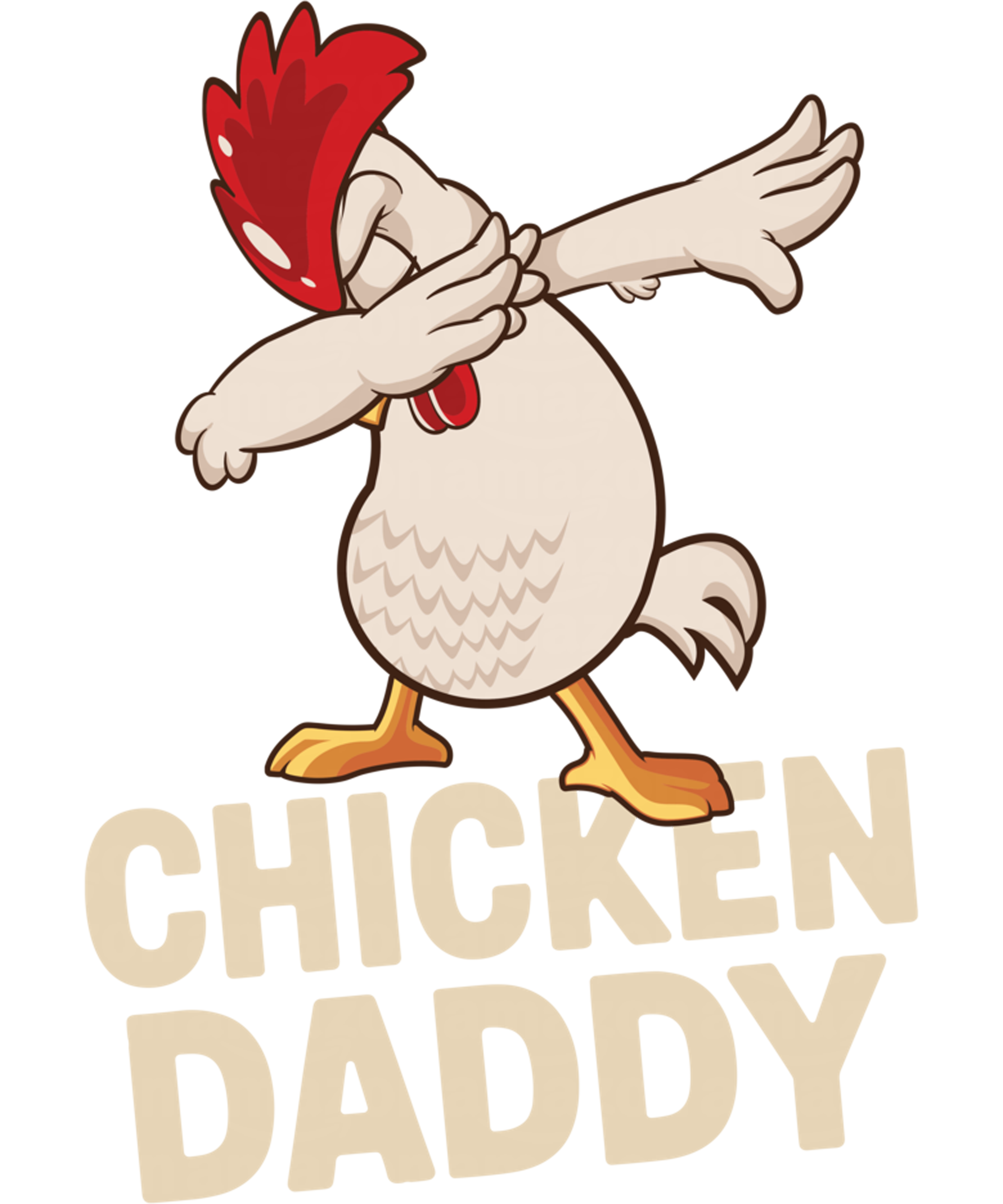 Chicken Daddy DTF Transfer