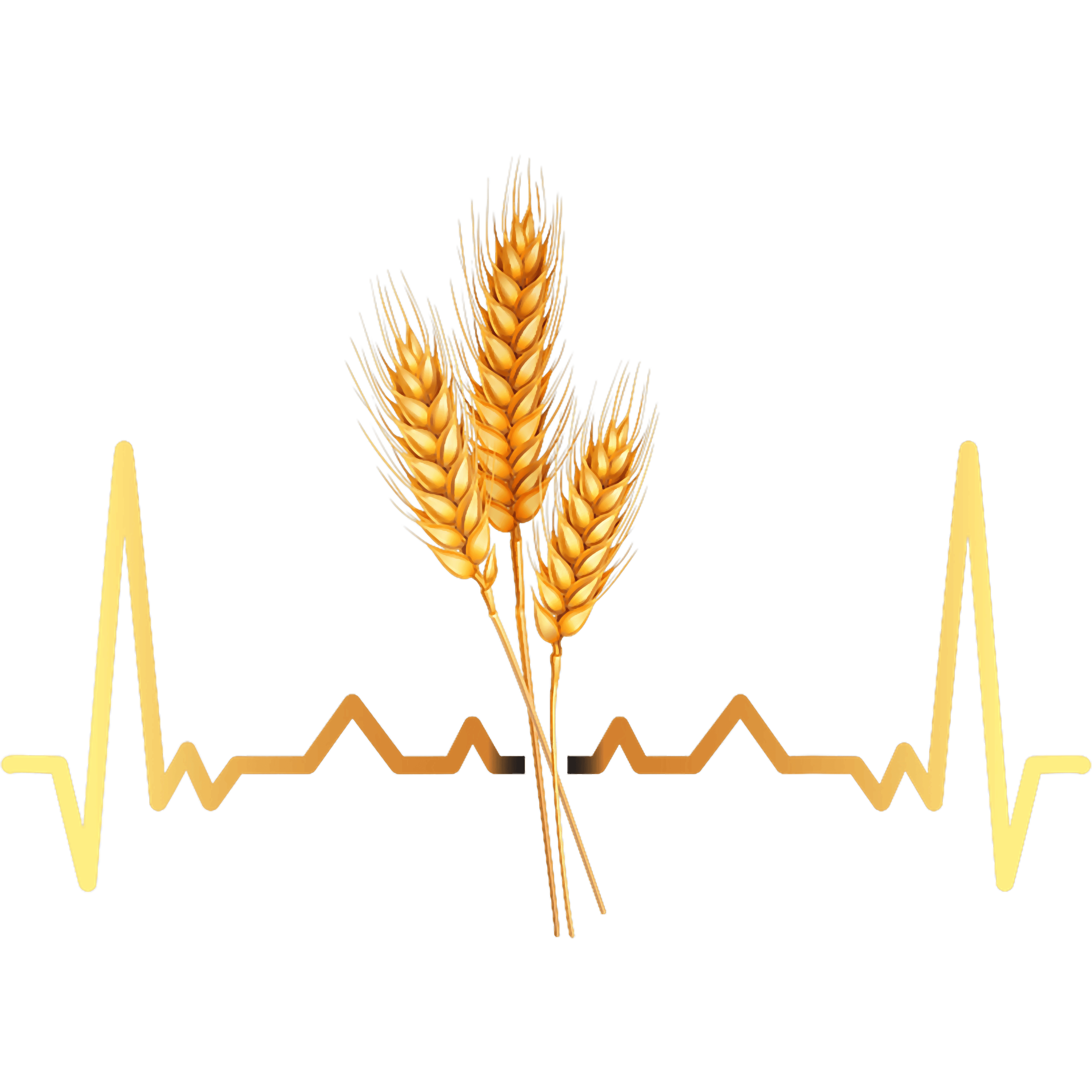 Wheat Heartbeat Farmer Life DTF Transfer