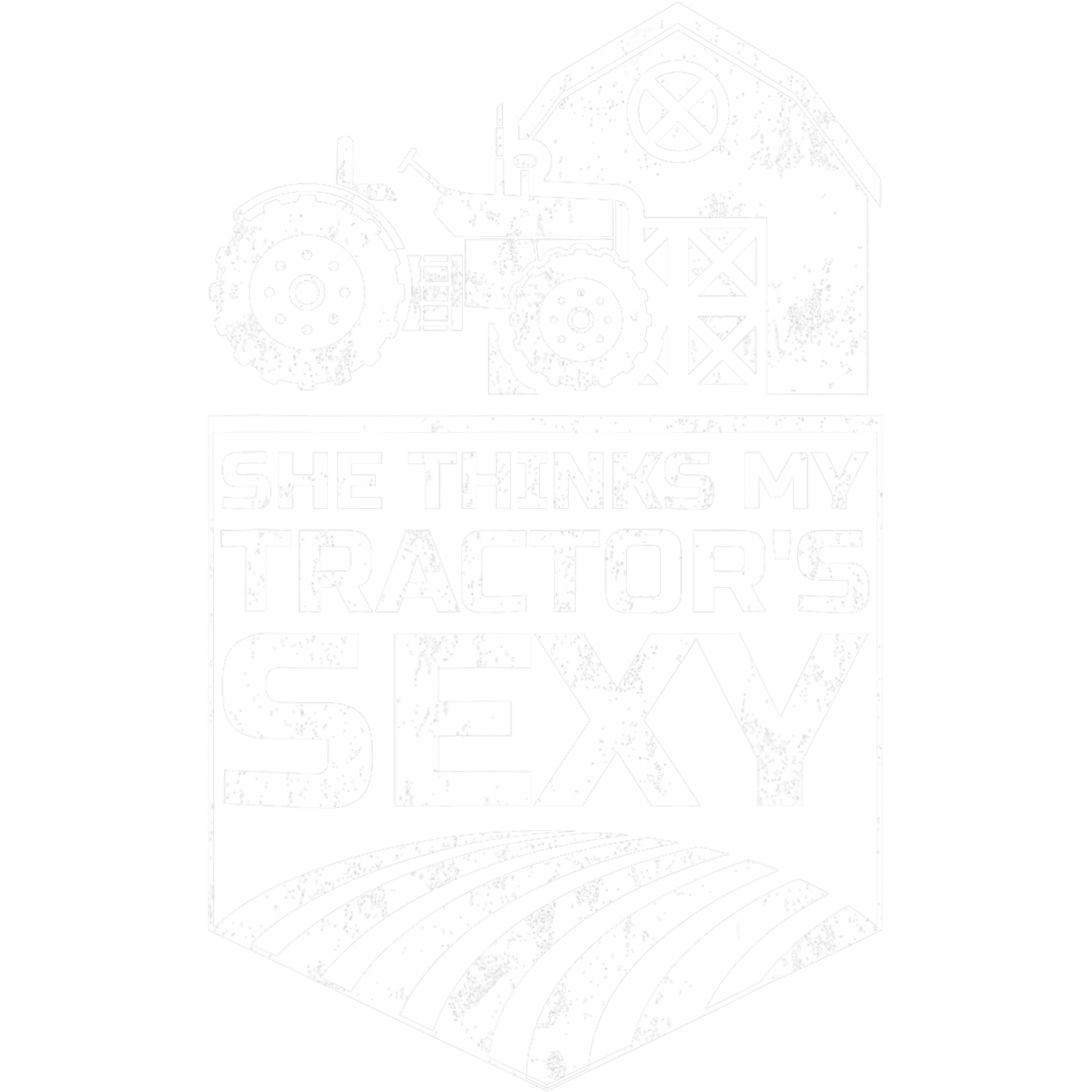 Tractor Lover Farmer DTF Transfer