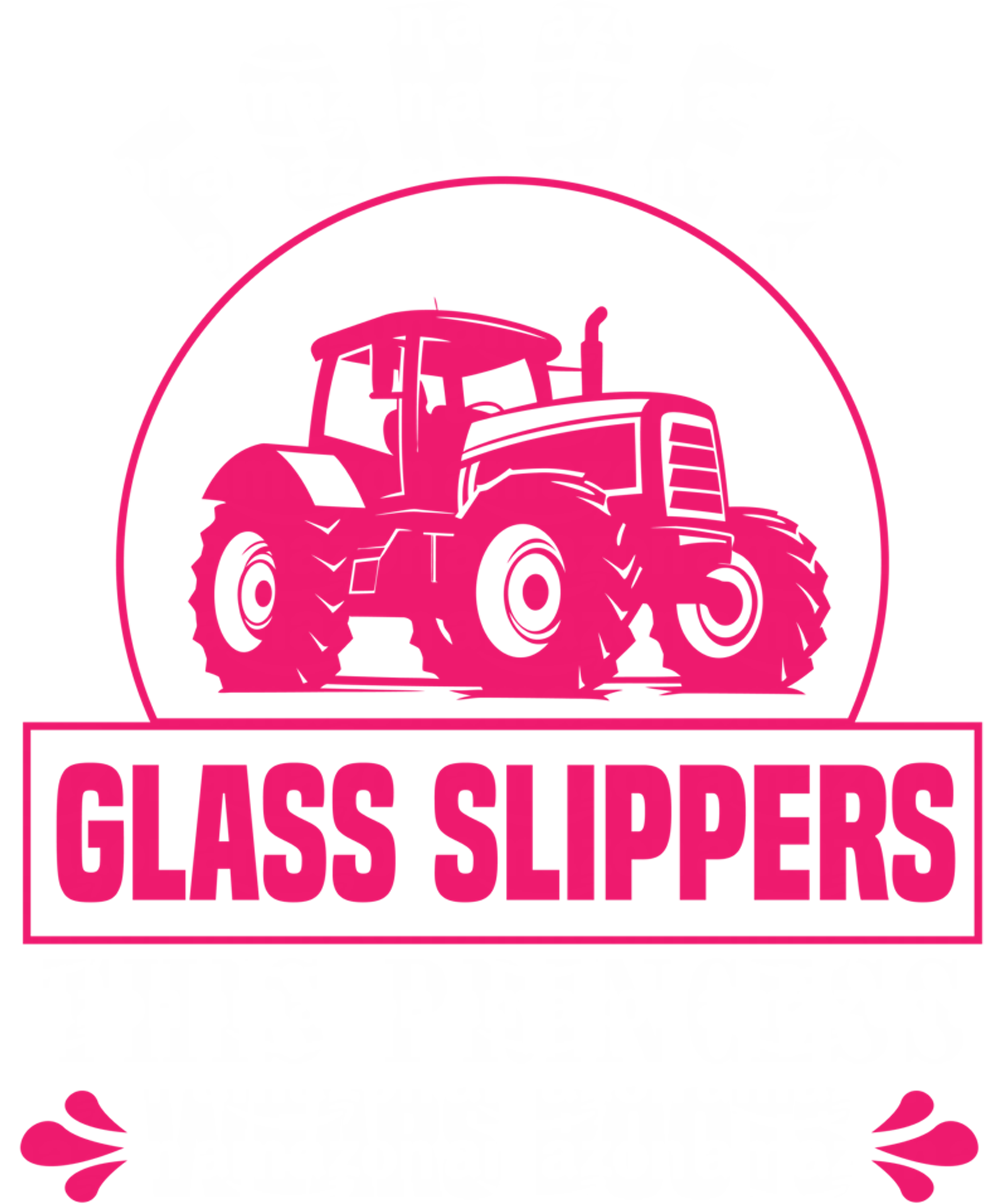 Tractor Princess Farmer DTF Transfer