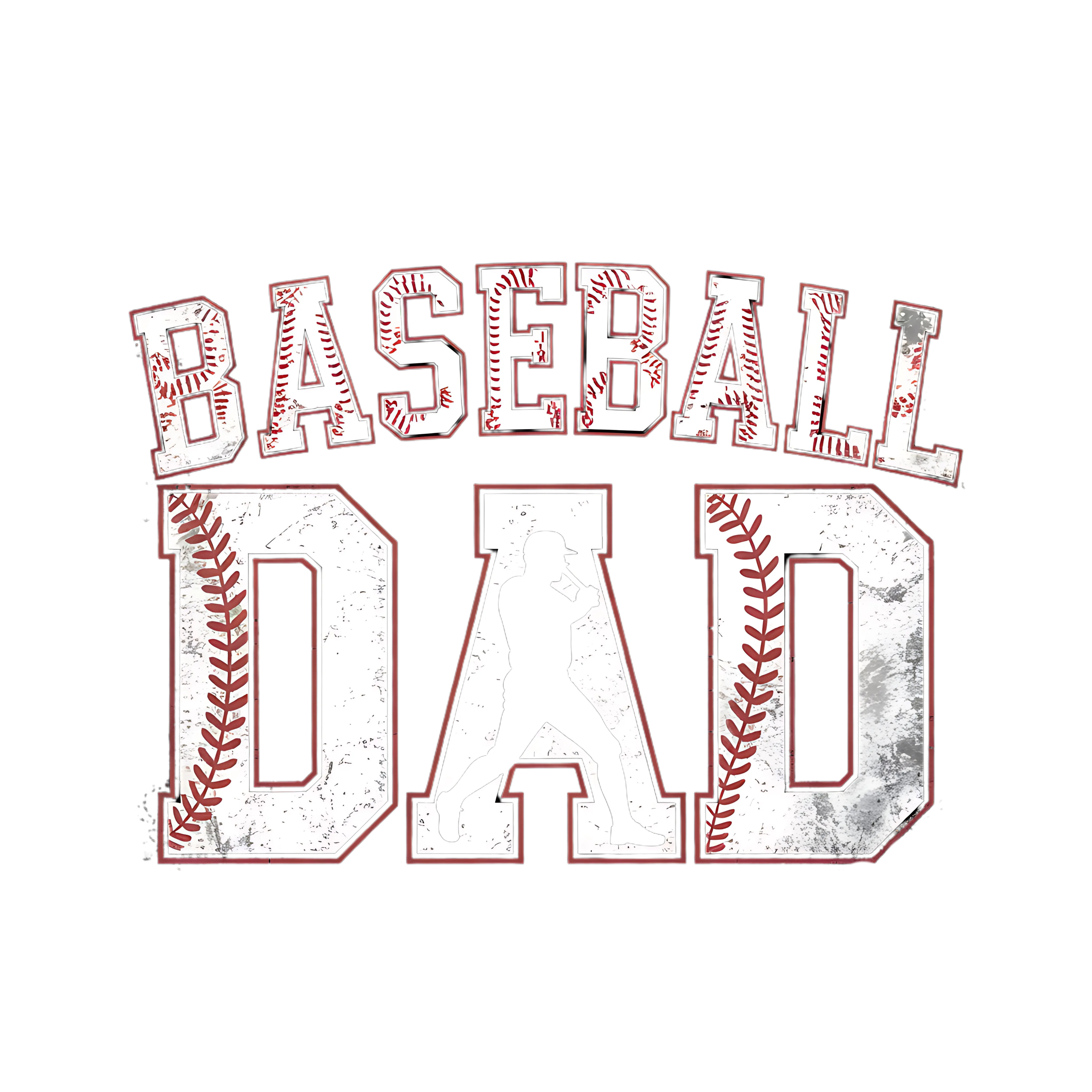 Baseball Dad Sports Design DTF Transfer