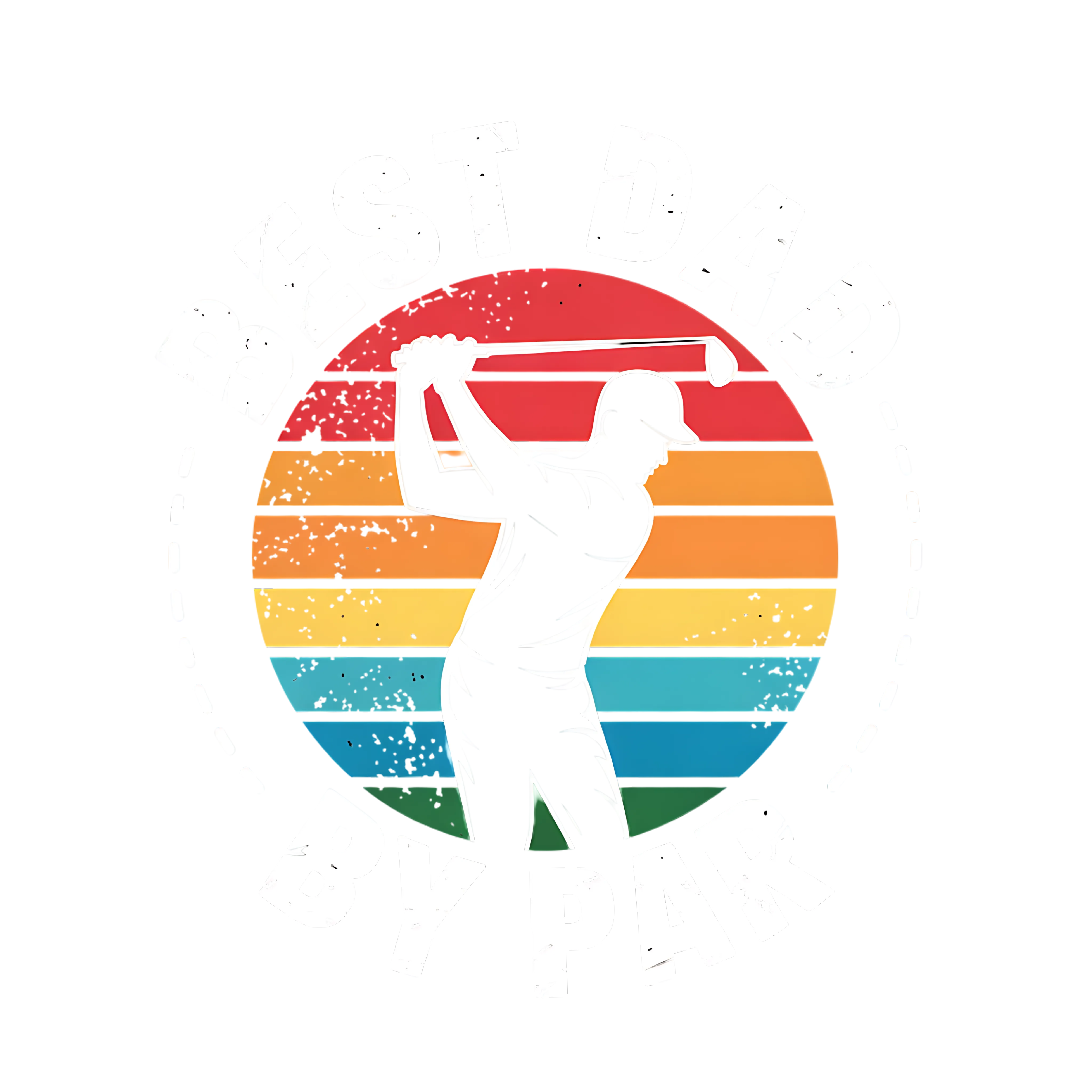 Best Golf Dad By Par DTF Transfer