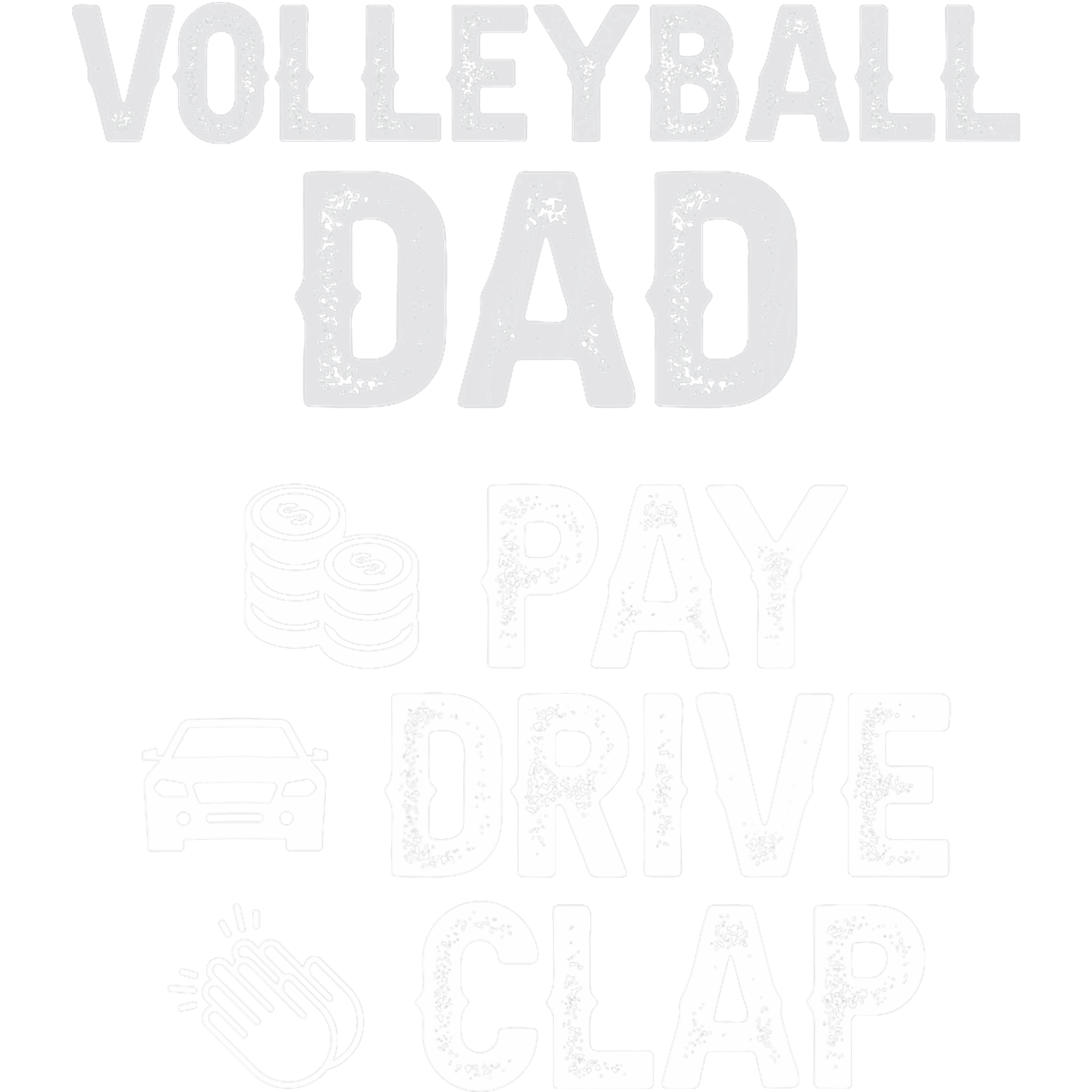 Volleyball Dad Sports DTF Transfer