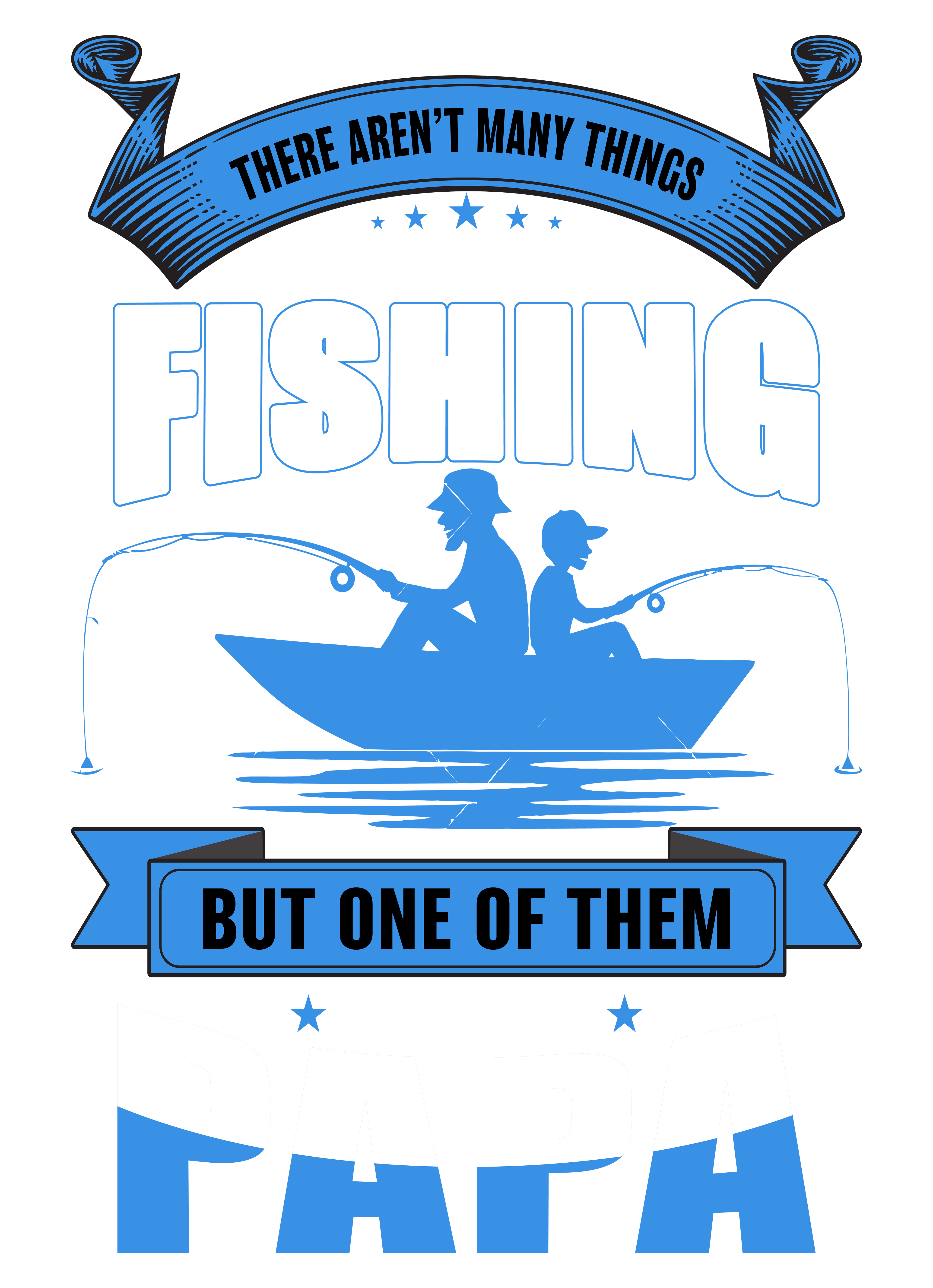 Fishing Papa DTF Transfer