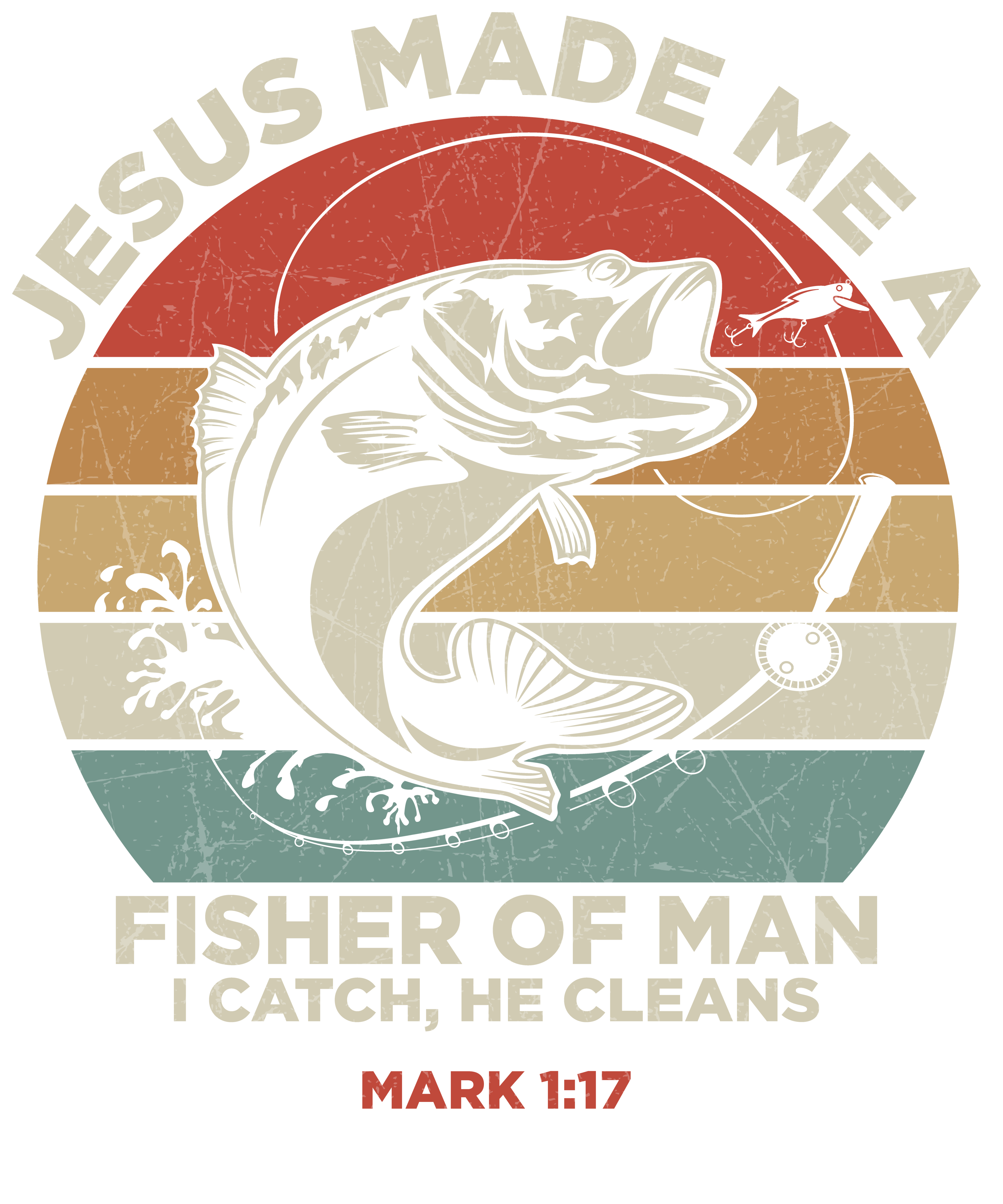 Fisher Of Men DTF Transfer