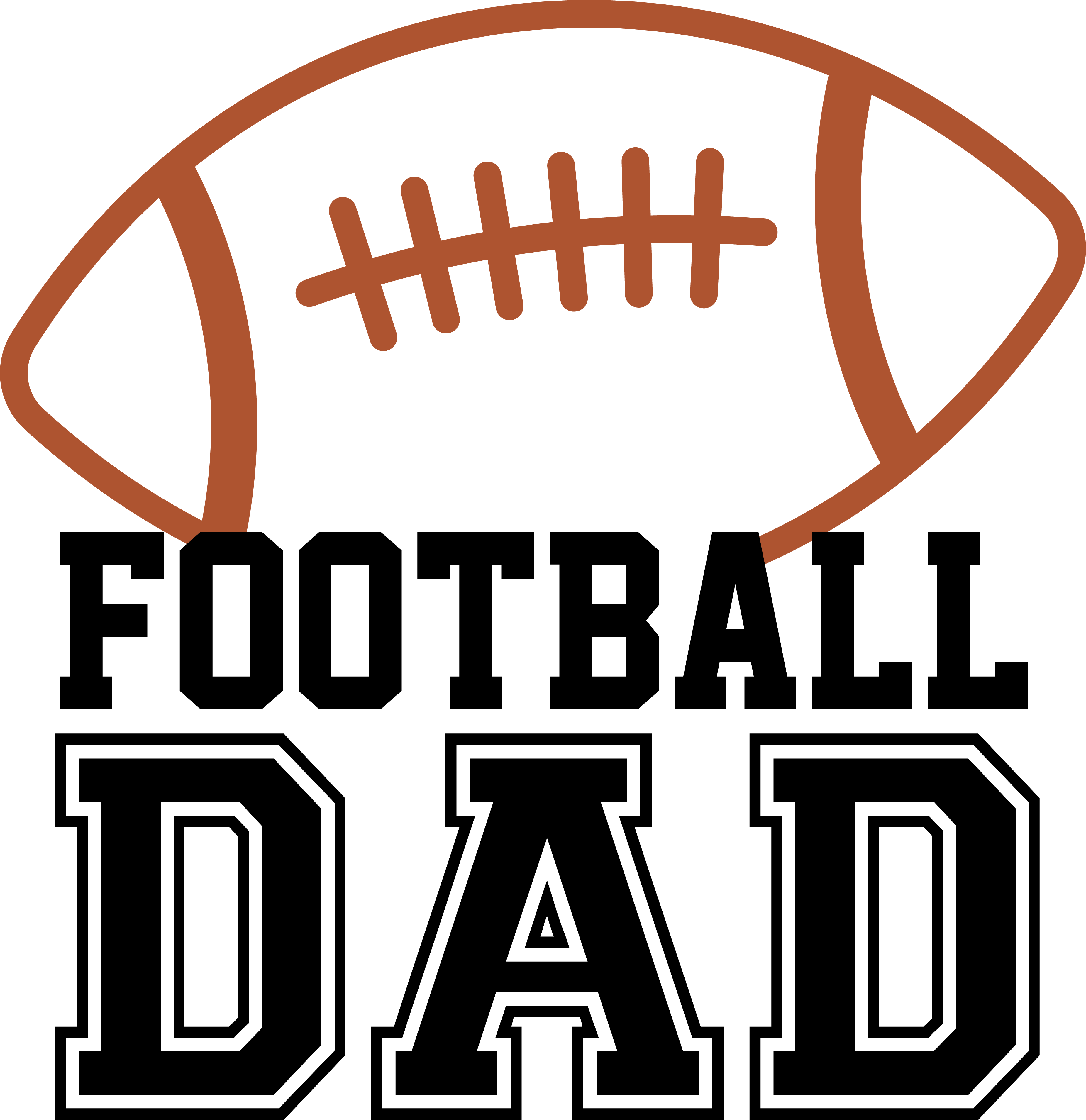 Football Dad Classic DTF Transfer