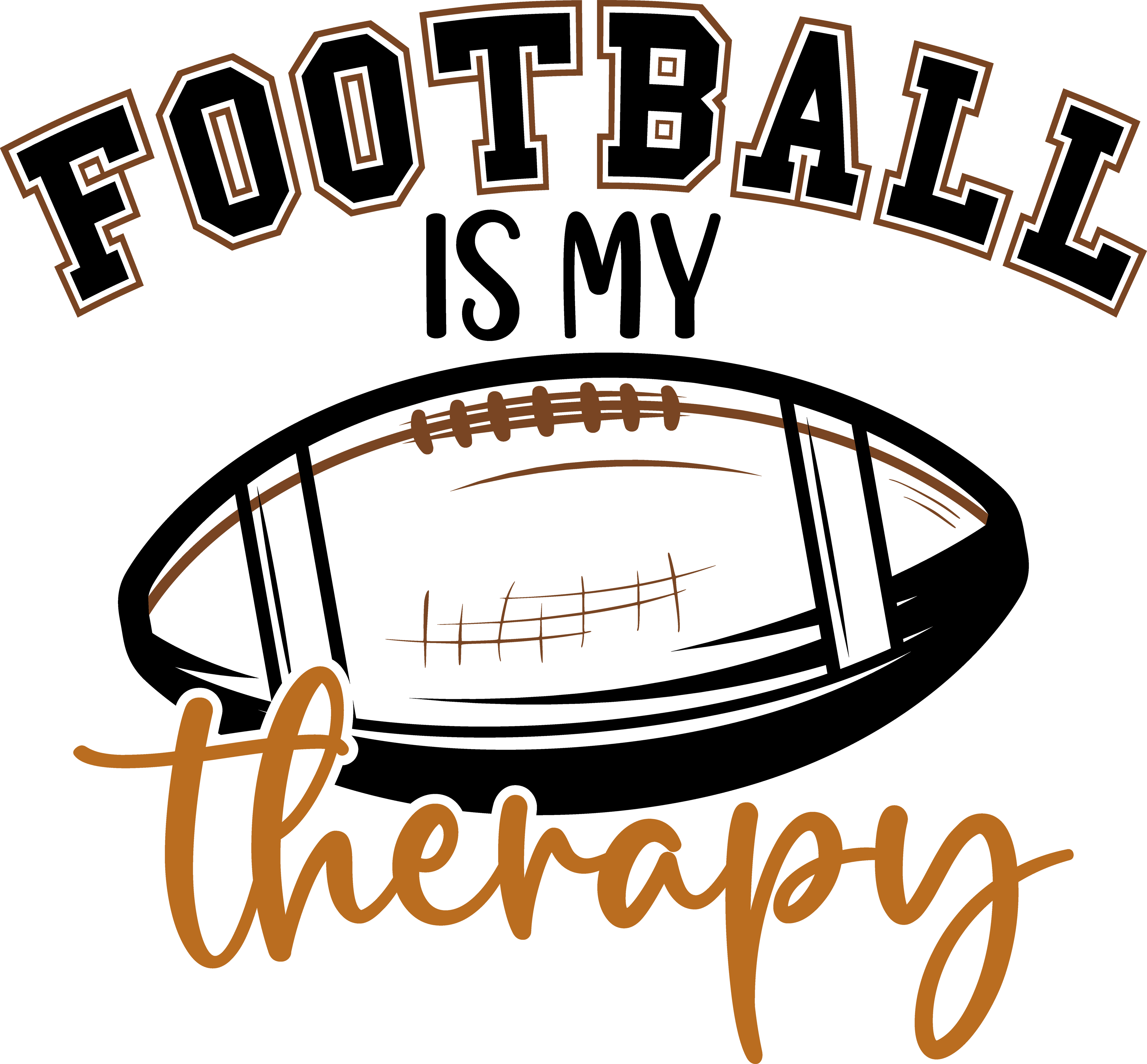 Football Therapy DTF Transfer
