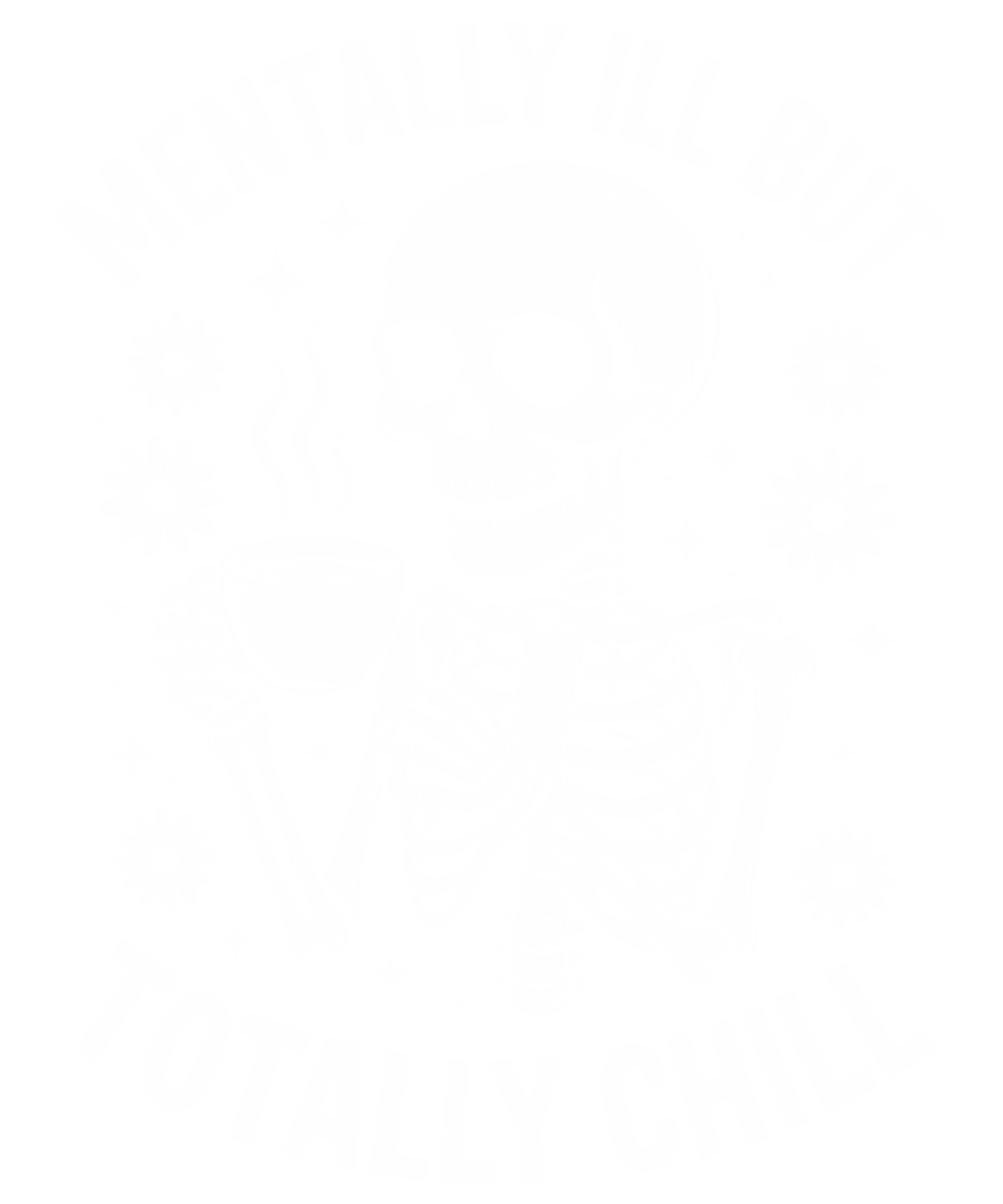 Mentally Ill But Totally Chill DTF Transfer