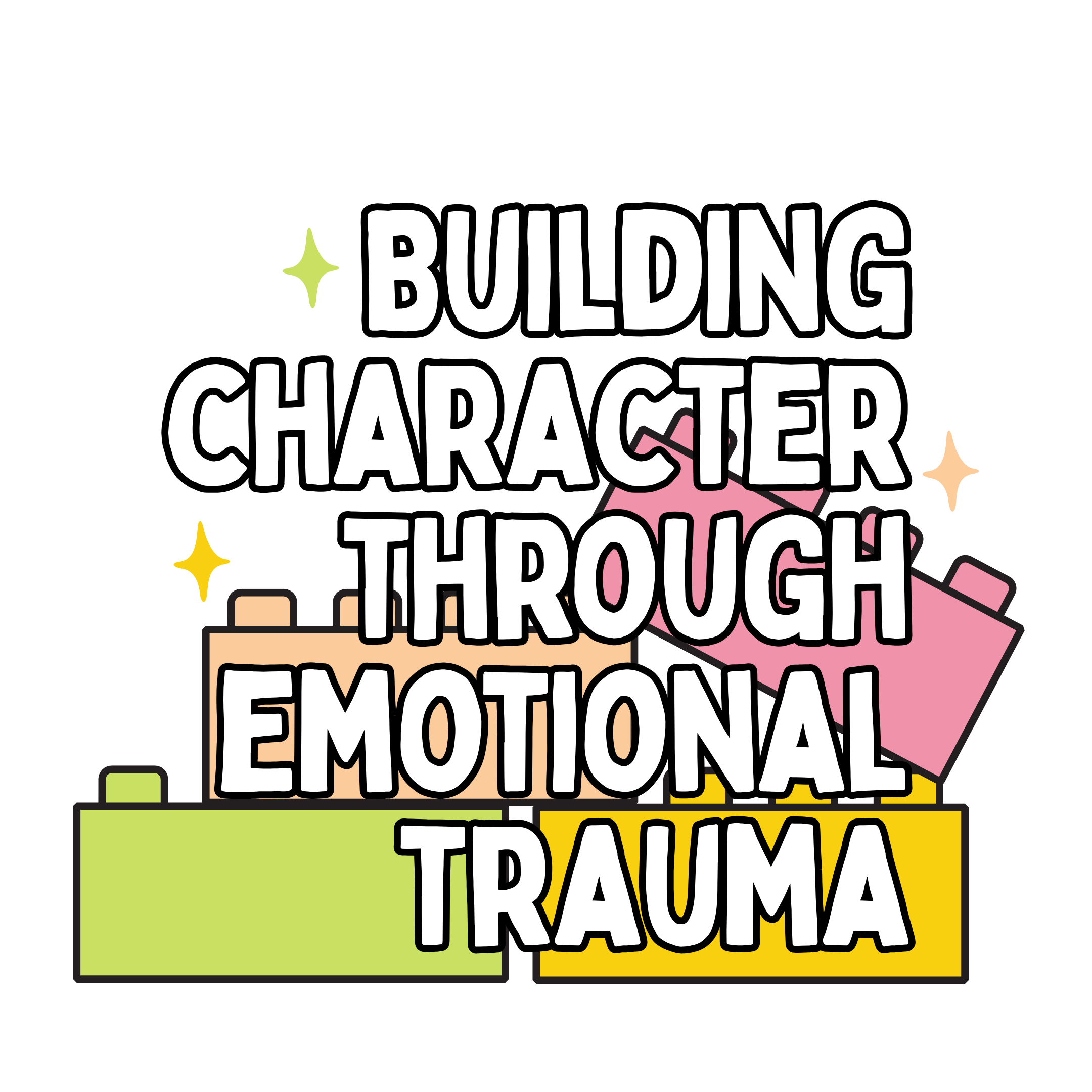 Building Character Through Emotional Trauma DTF Transfer