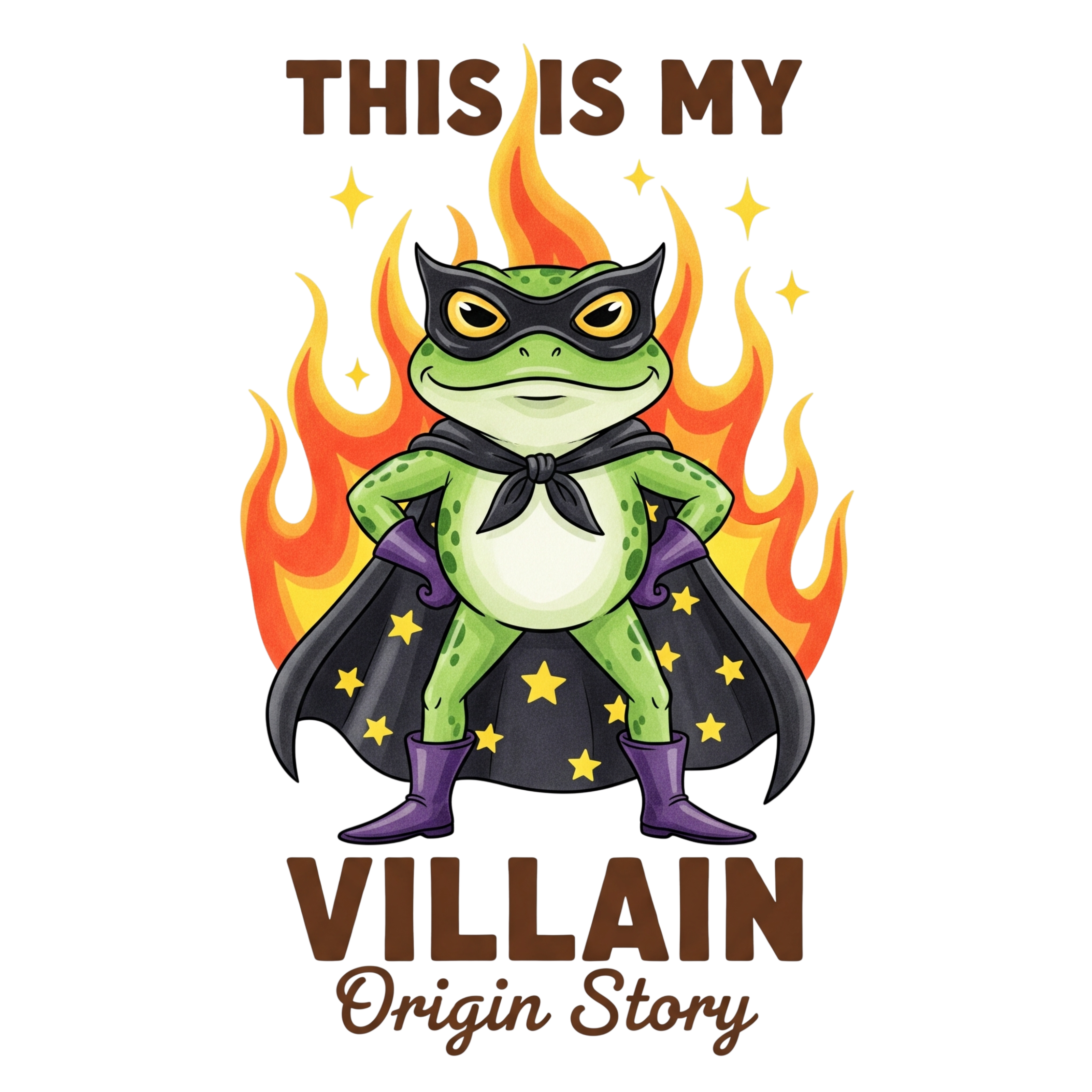 This Is My Villain Origin Story DTF Transfer