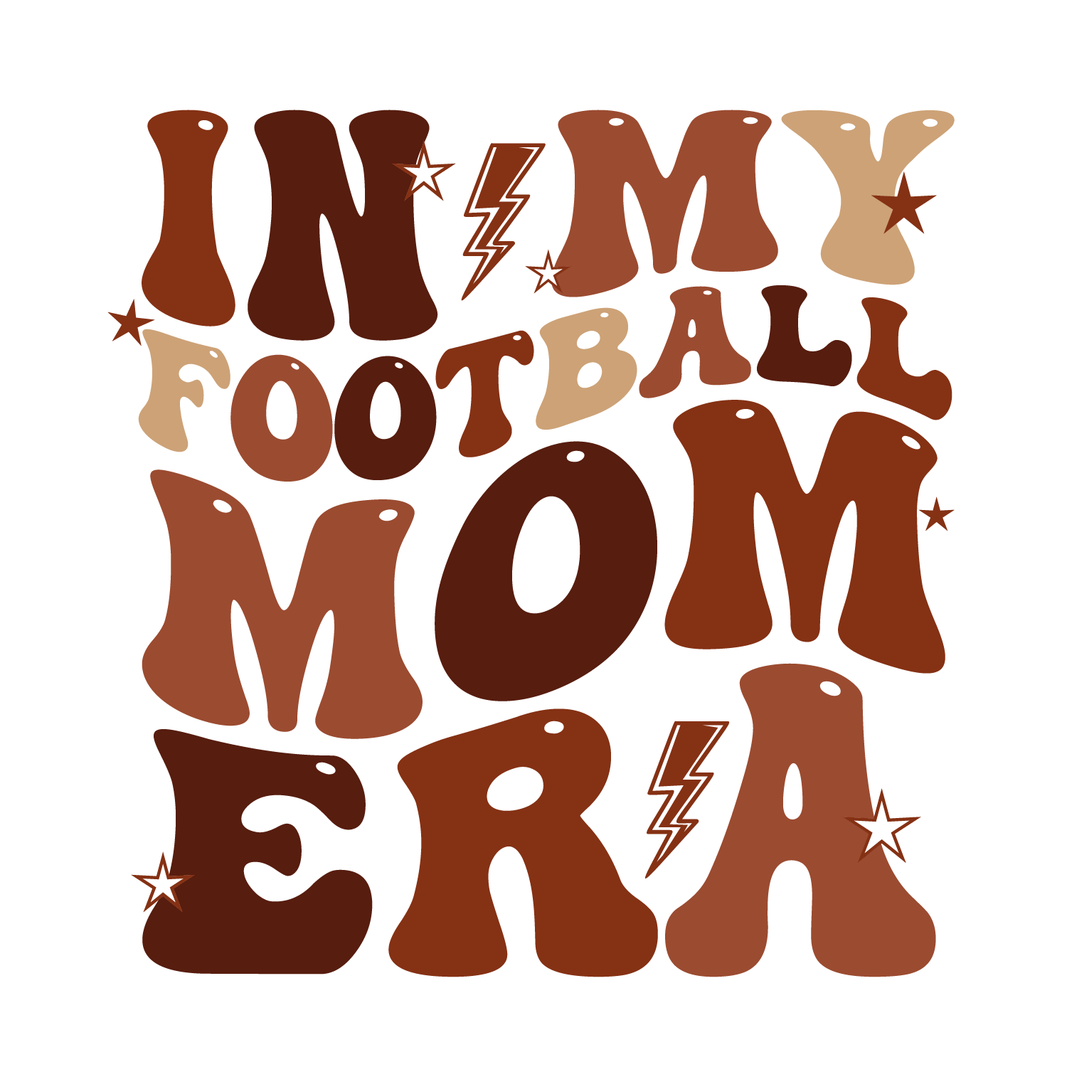 In My Football Mom Era DTF Transfer