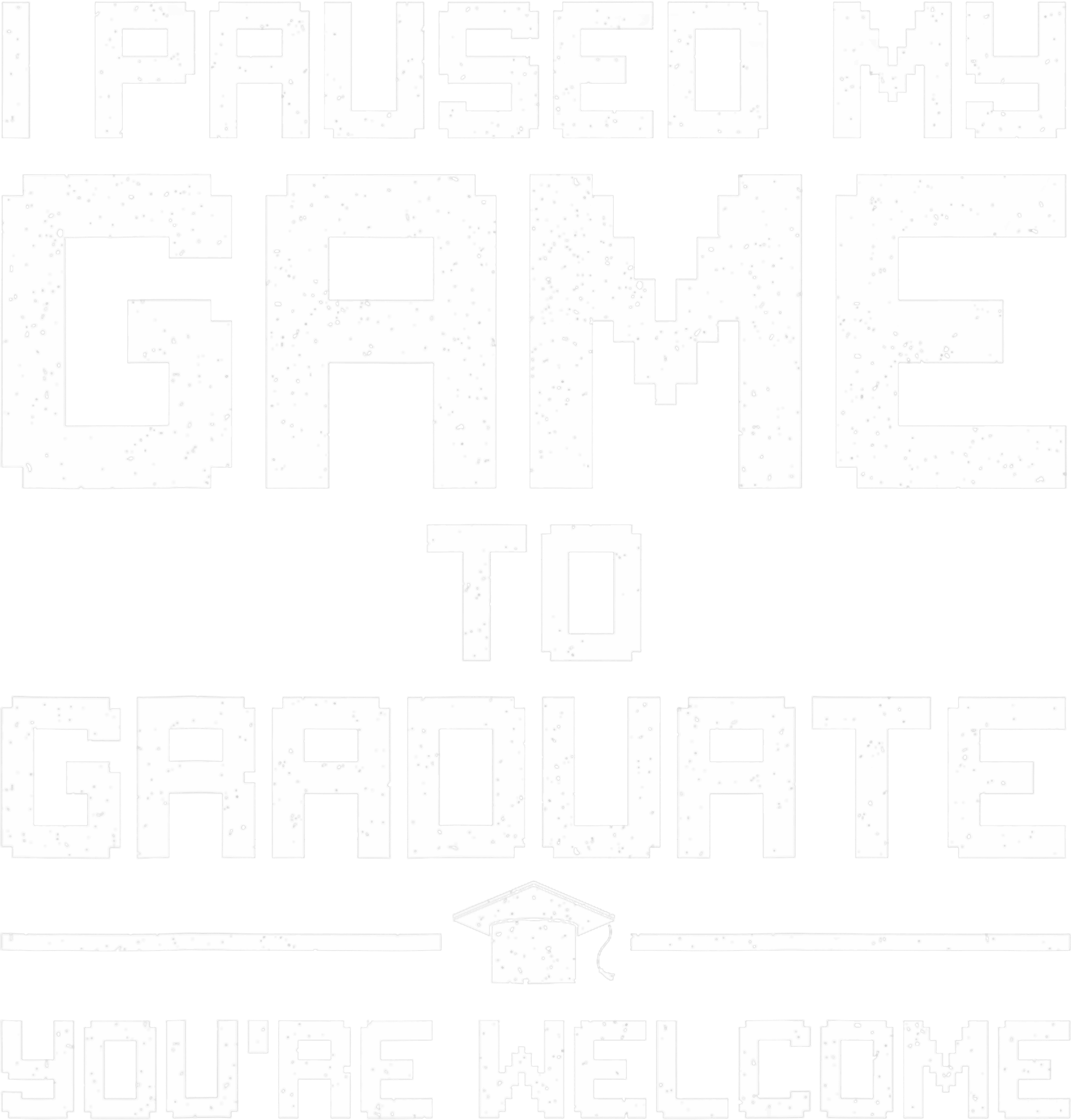 I Paused My Game To Graduate DTF Transfer