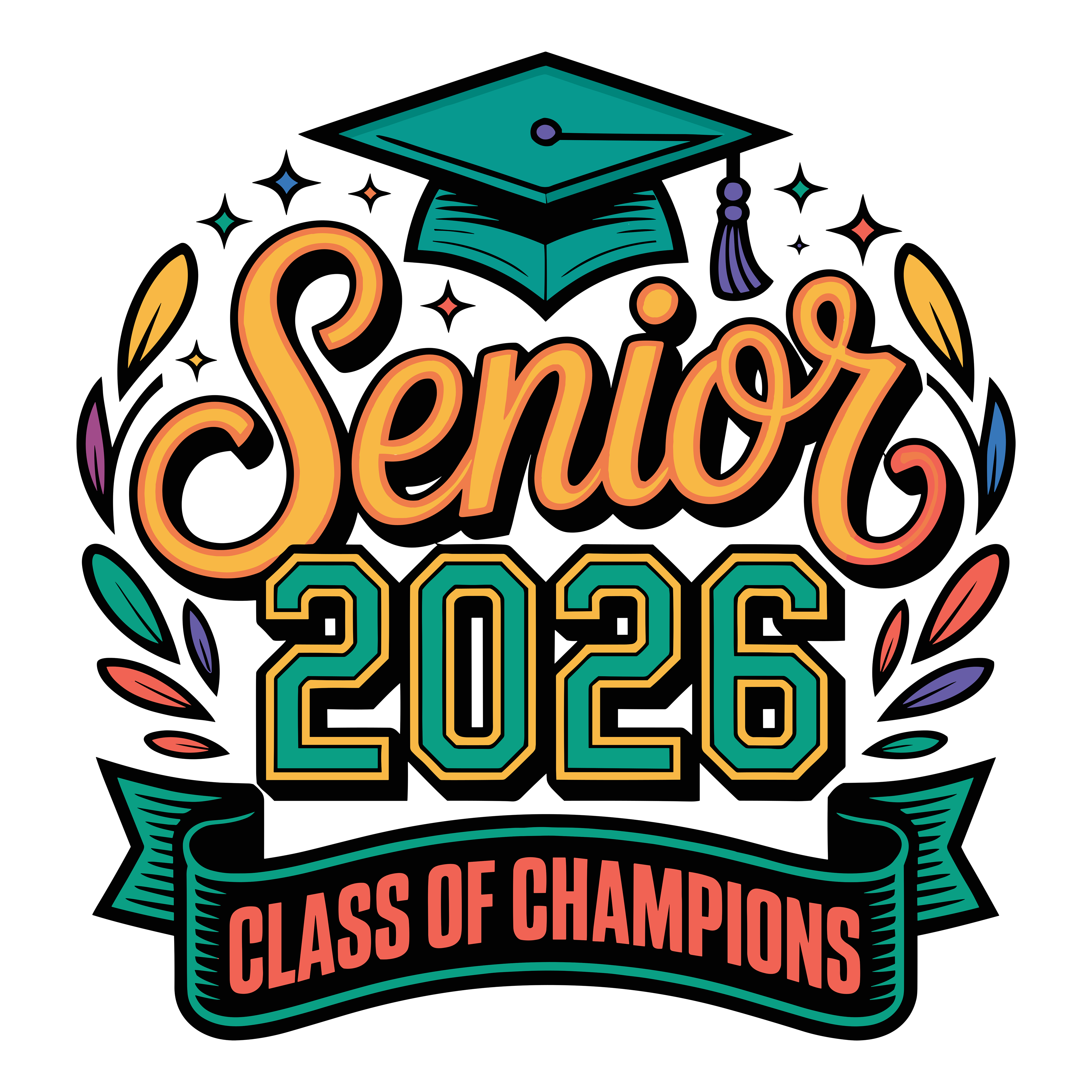 Senior Class Of Champions DTF Transfer