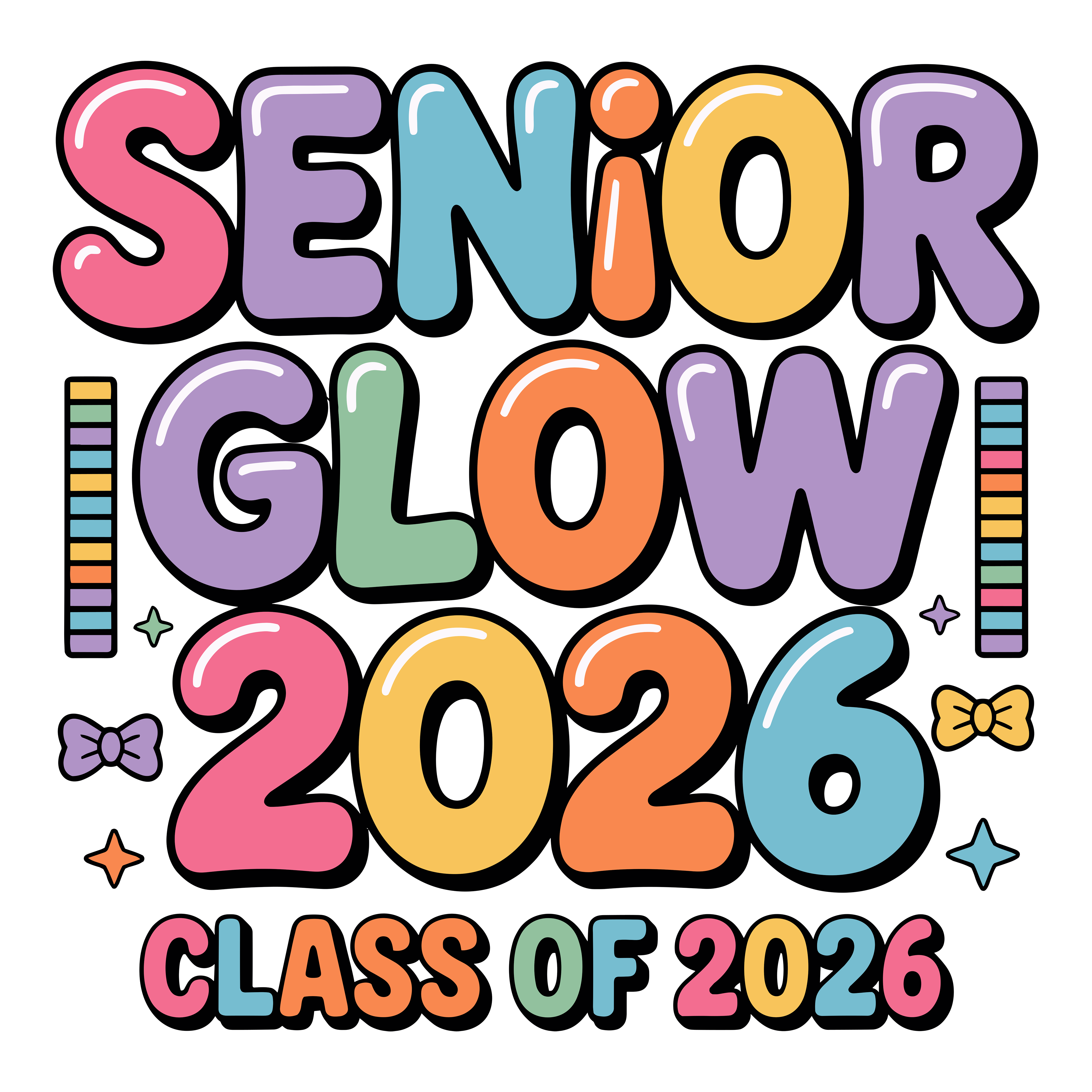 Senior Glow Class DTF Transfer