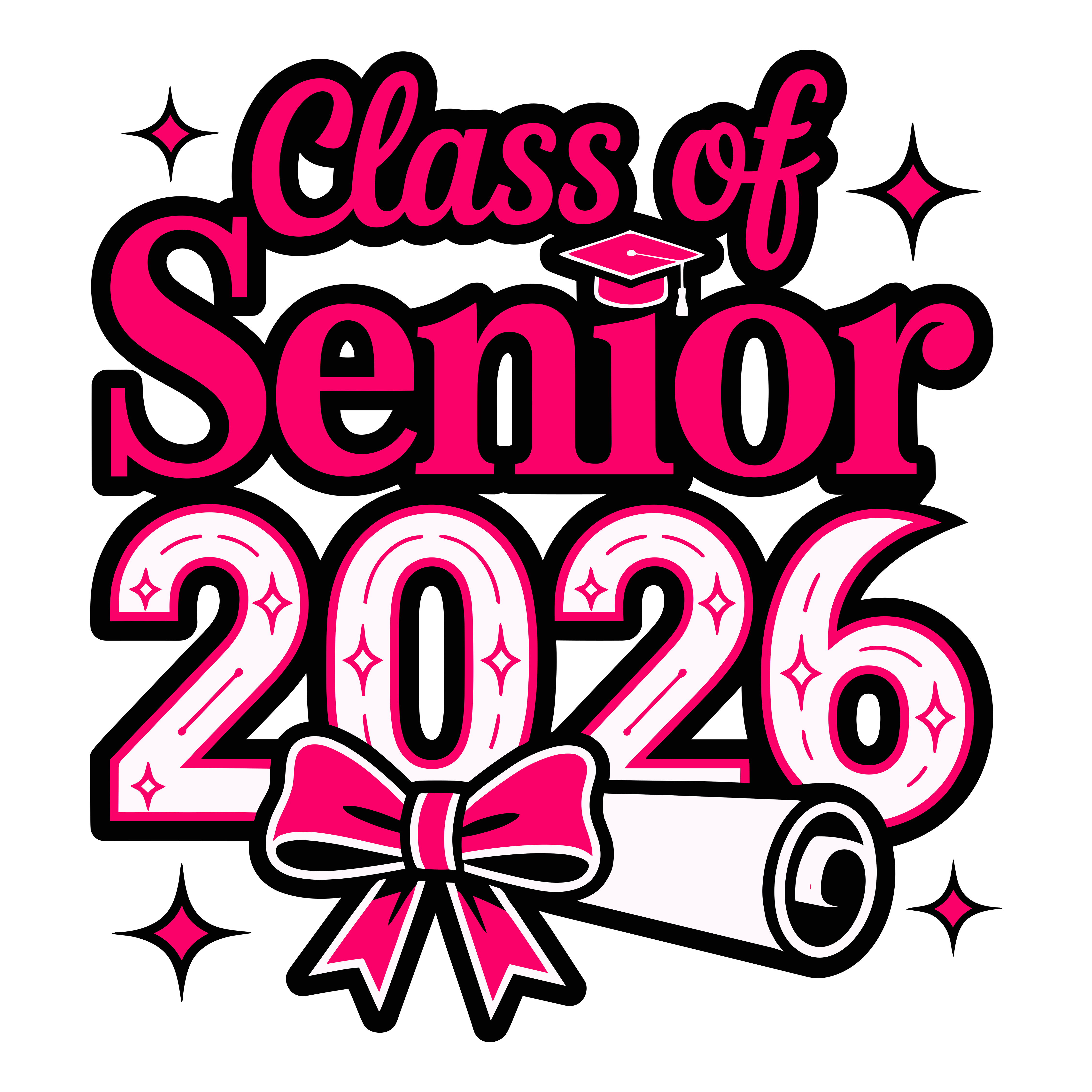 Senior Class Graduation DTF Transfer
