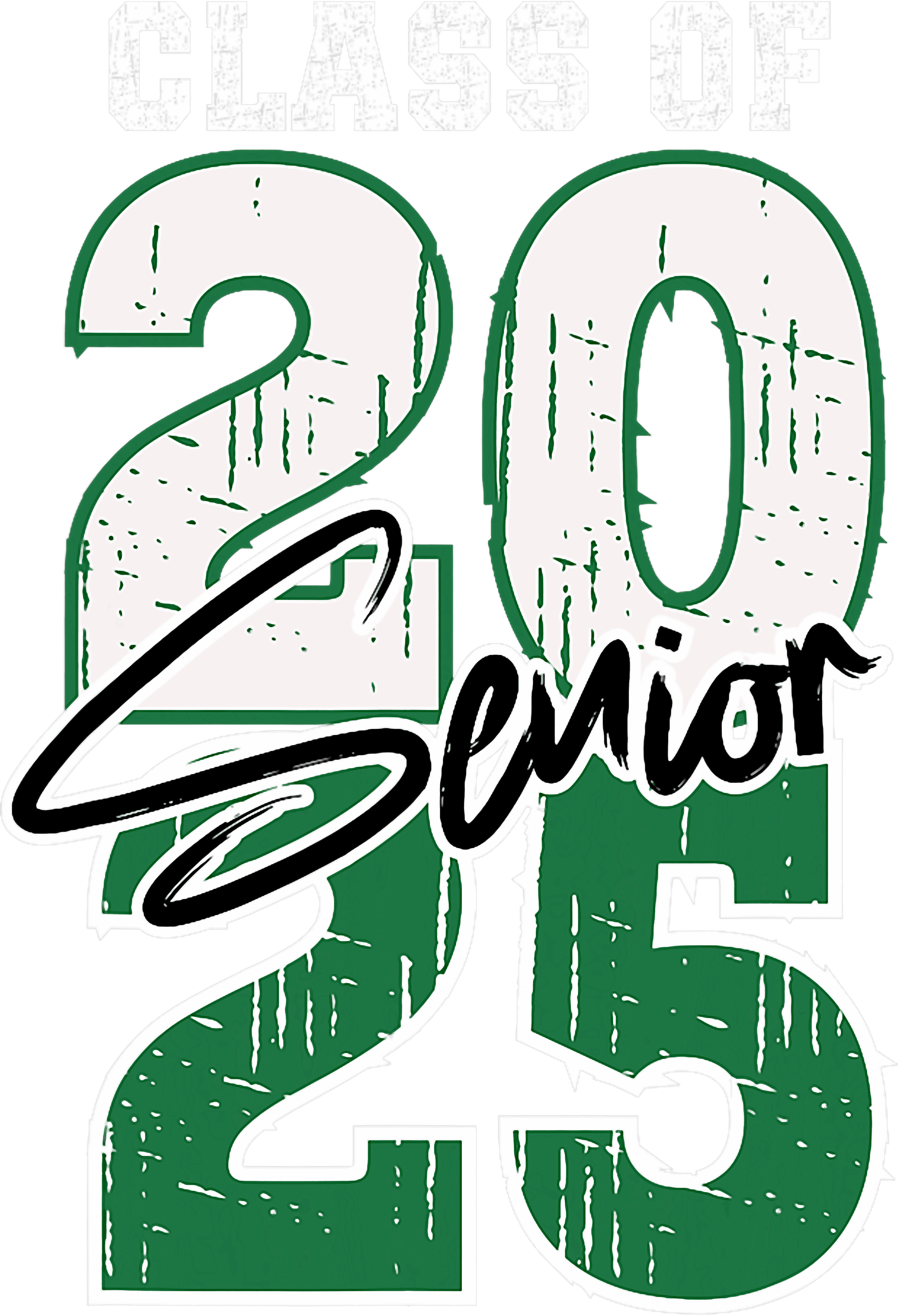 Class Of 2025 Senior Graduation DTF Transfer