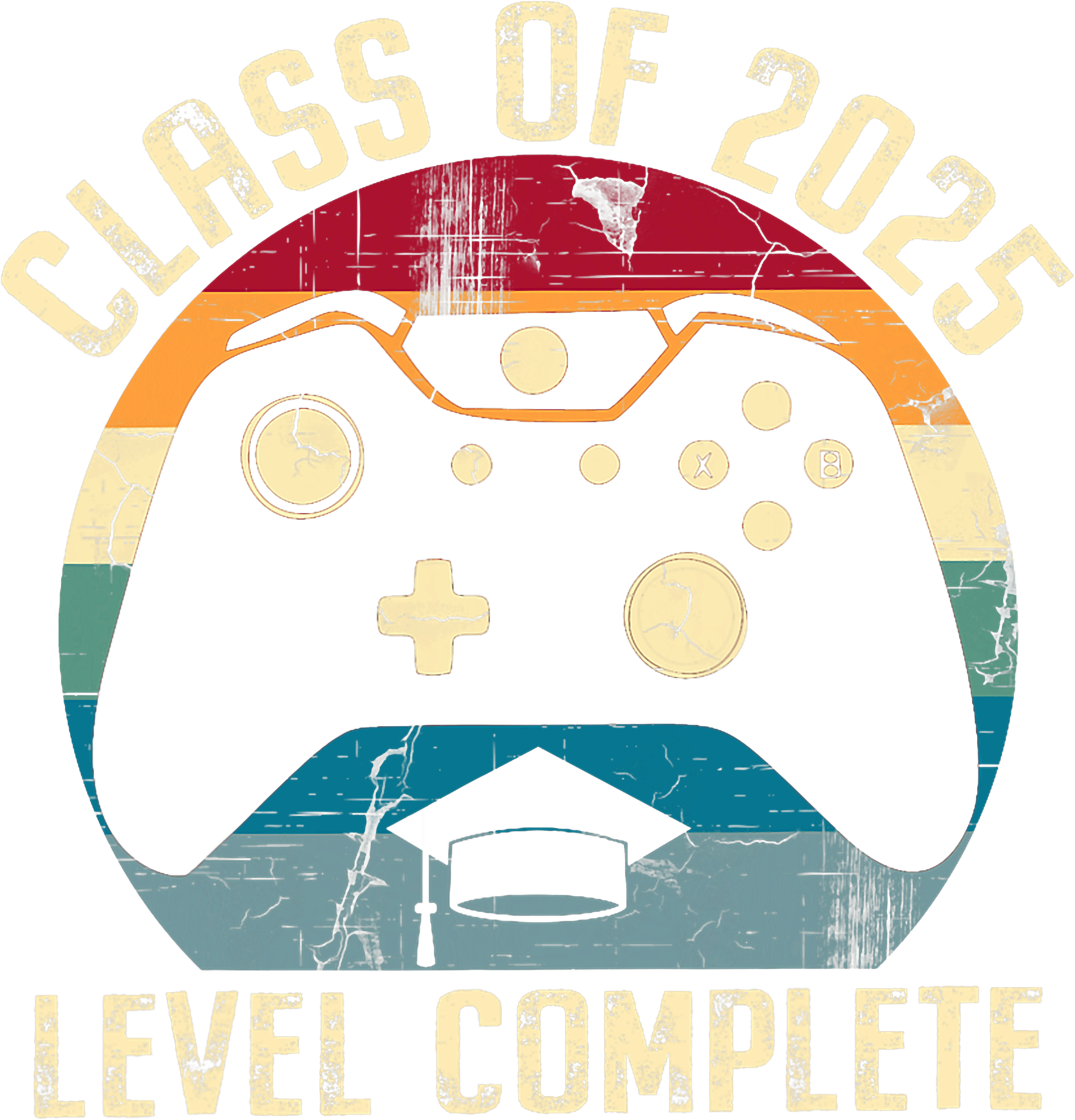 Class Of 2025 Gamer DTF Transfer