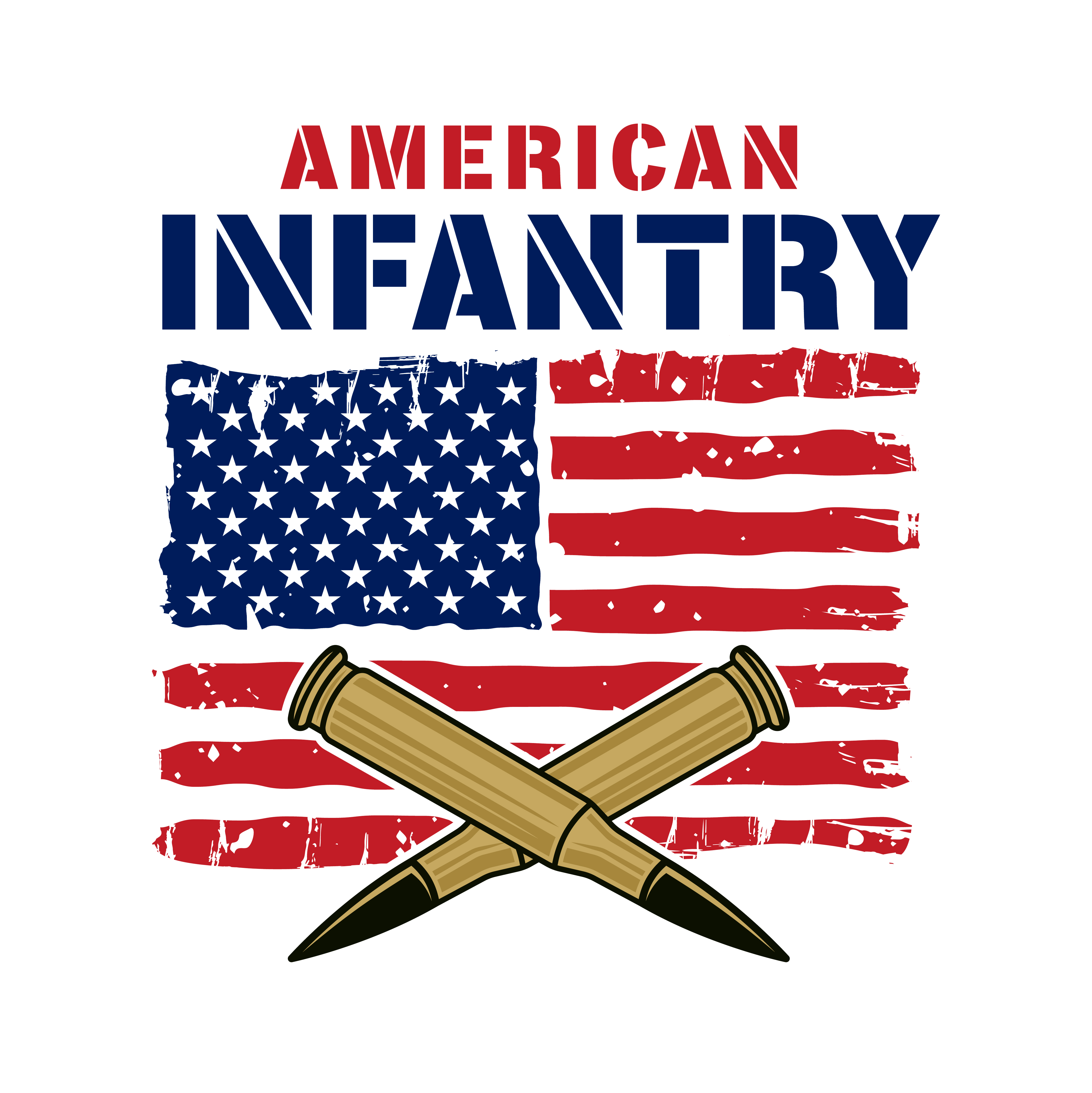 American Infantry Pride DTF Transfer