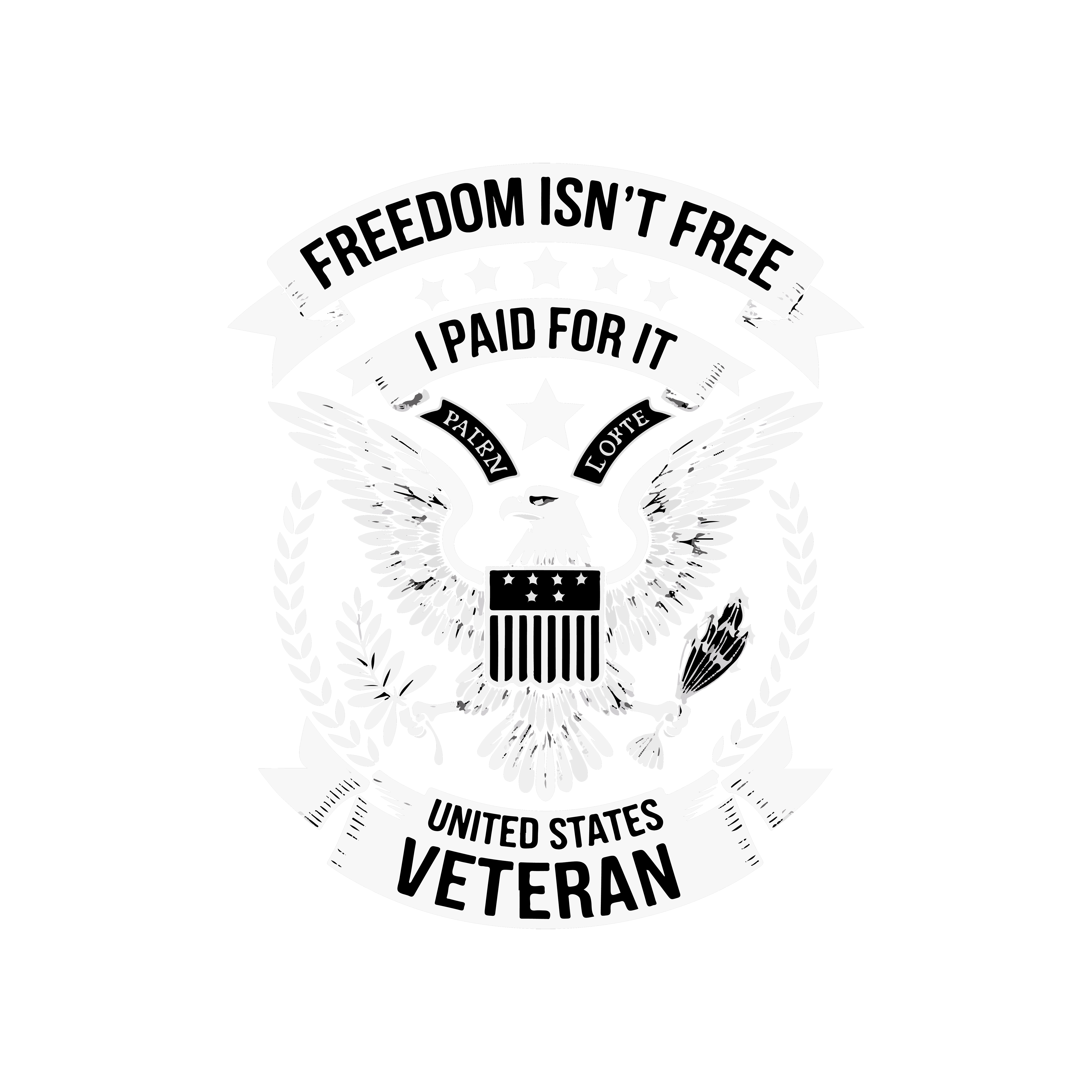 Freedom Is Never Free DTF Transfer