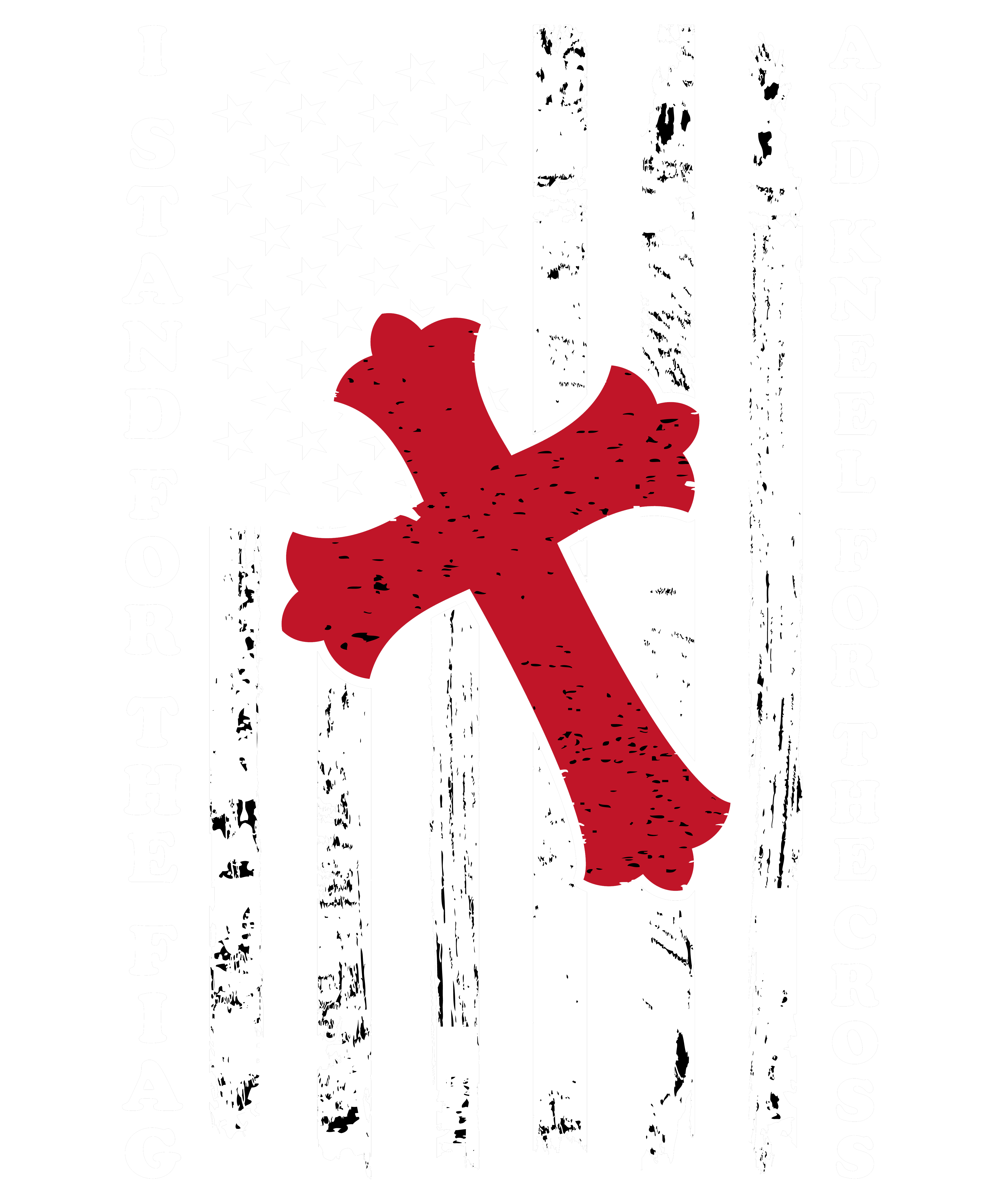 Faith And American Freedom DTF Transfer