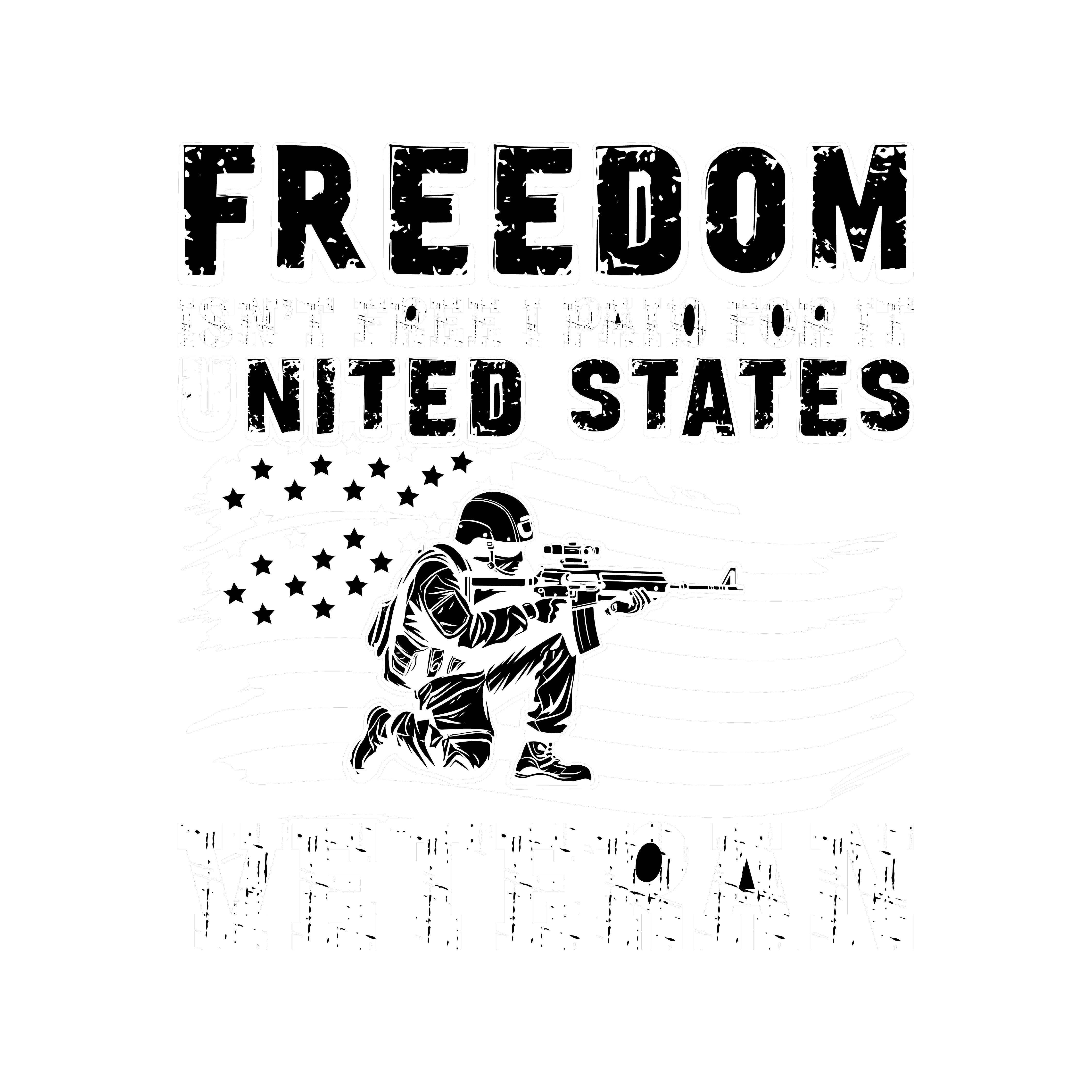 Freedom United States Veteran DTF Transfer