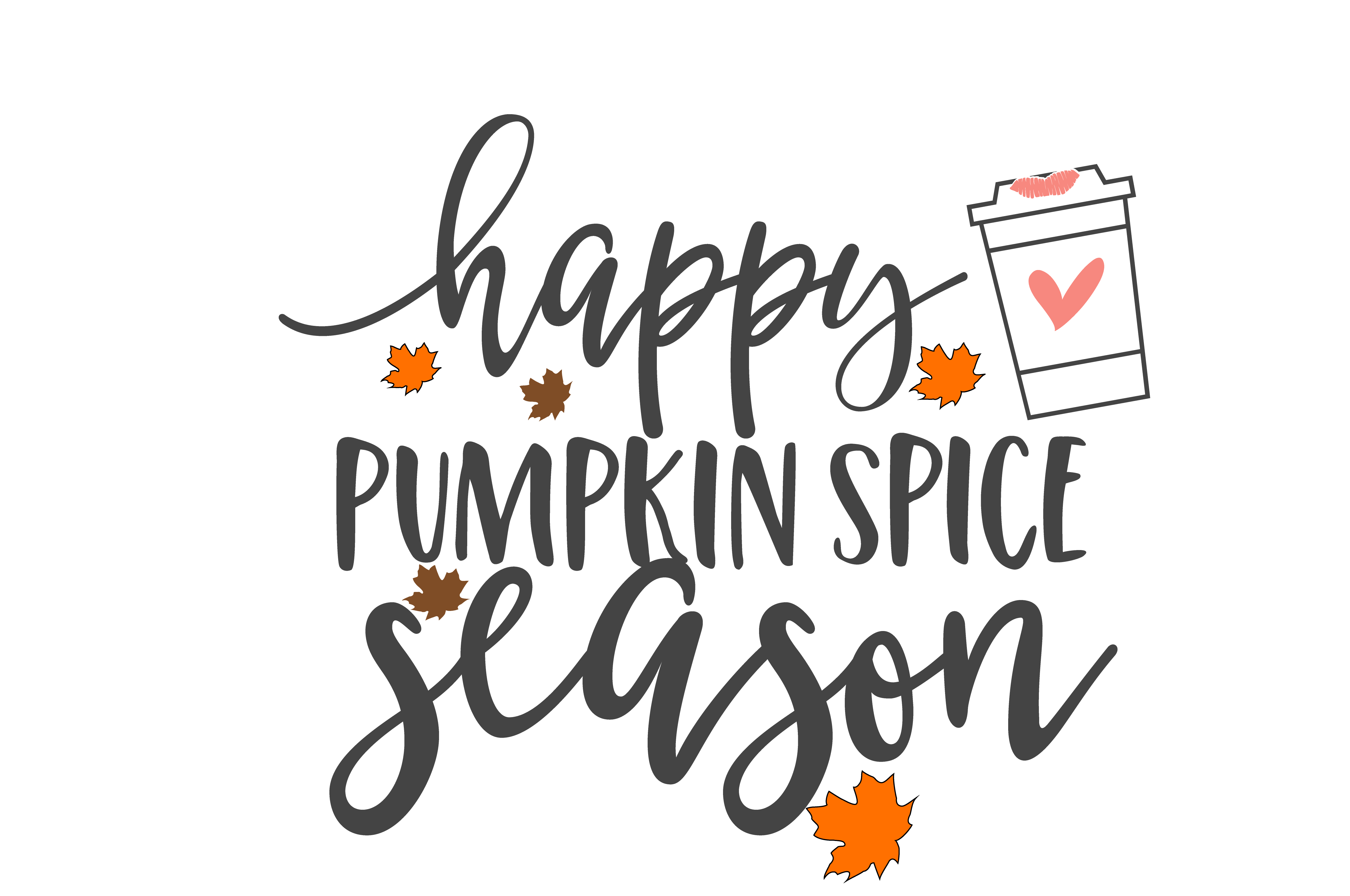 Happy Pumpkin Spice Season Fall DTF Transfer