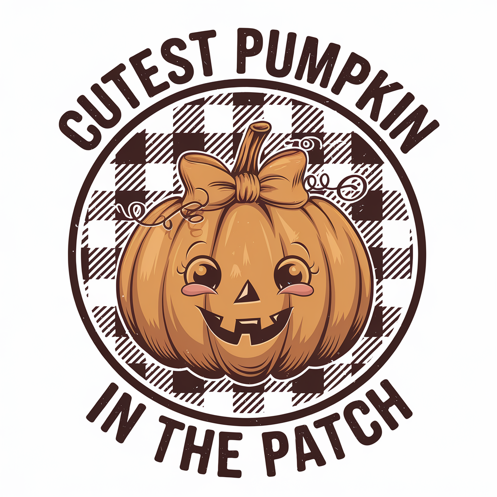 Cutest Pumpkin In The Patch Buffalo DTF Transfer