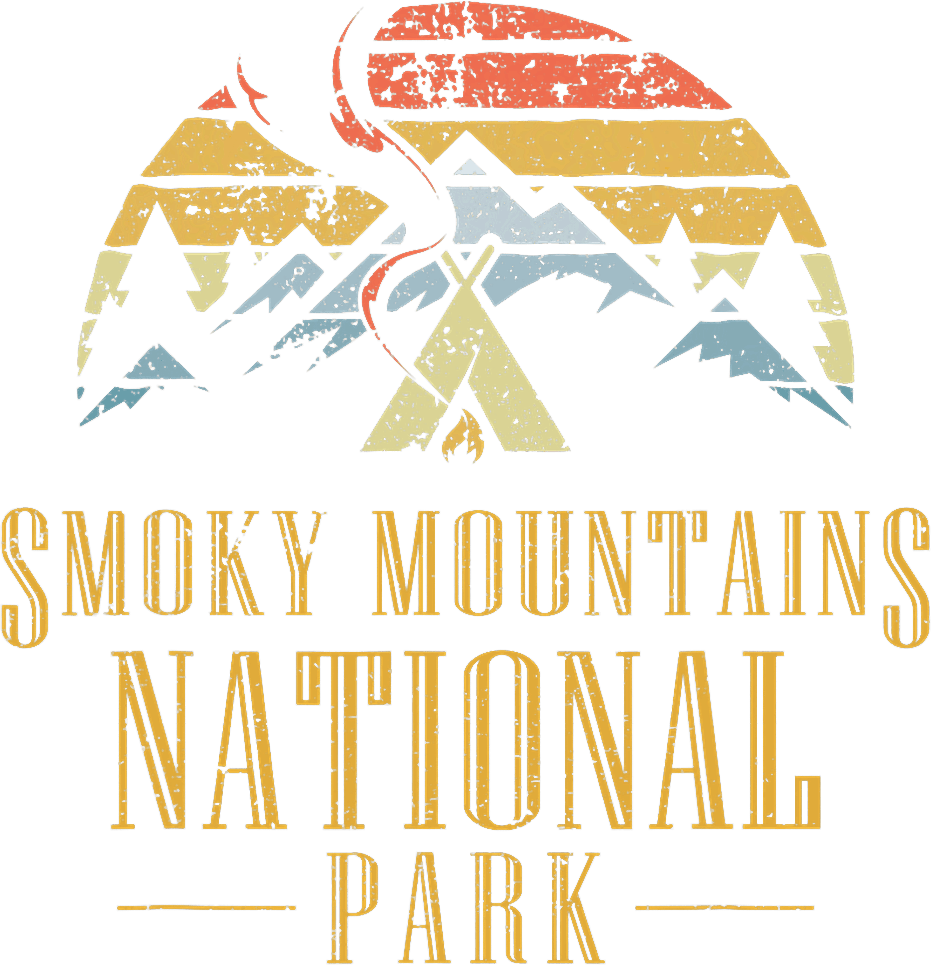 Smoky Mountains National Park Camping DTF Transfer