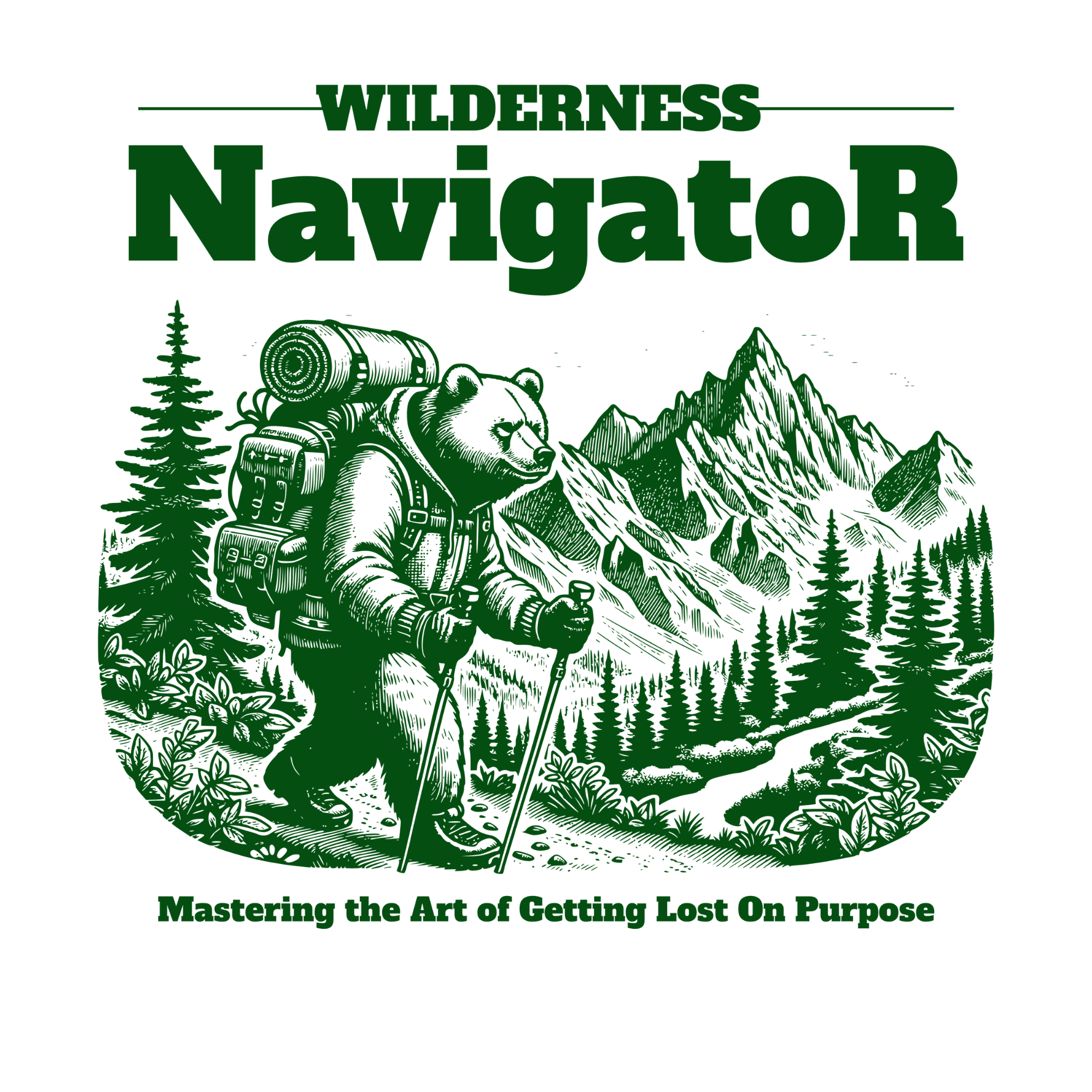 Wilderness Navigator DTF Transfer