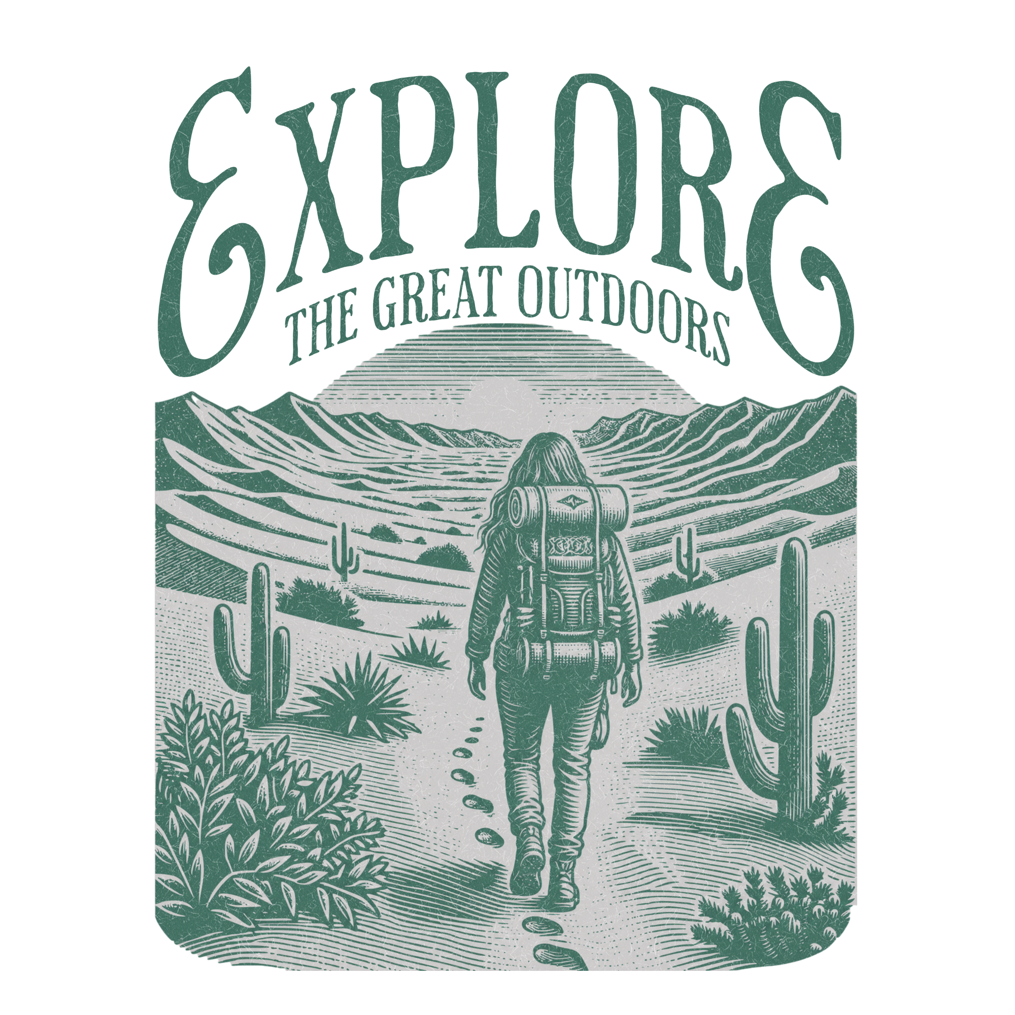 Great Outdoors Explorer DTF Transfer