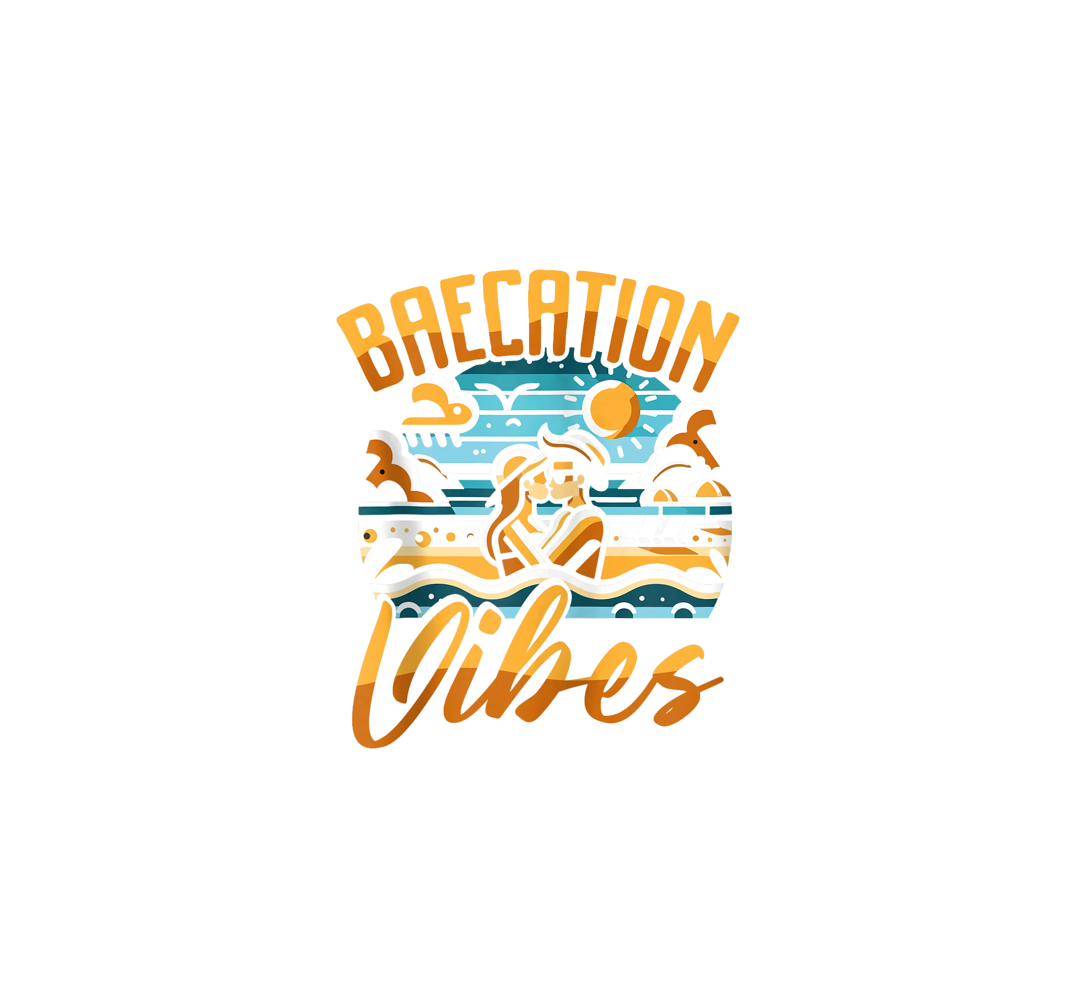 Romantic Baecation Vibes DTF Transfer