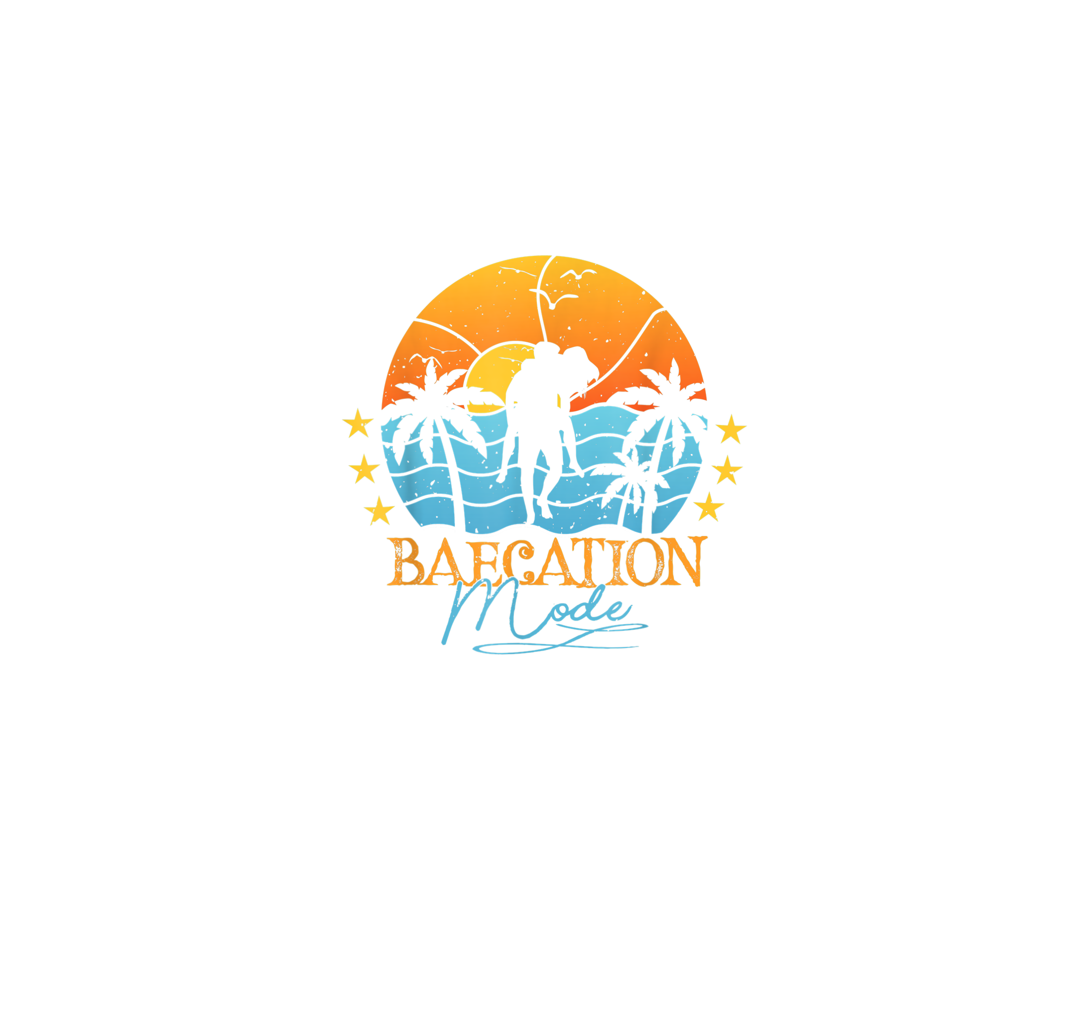 Romantic Sunset Baecation DTF Transfer