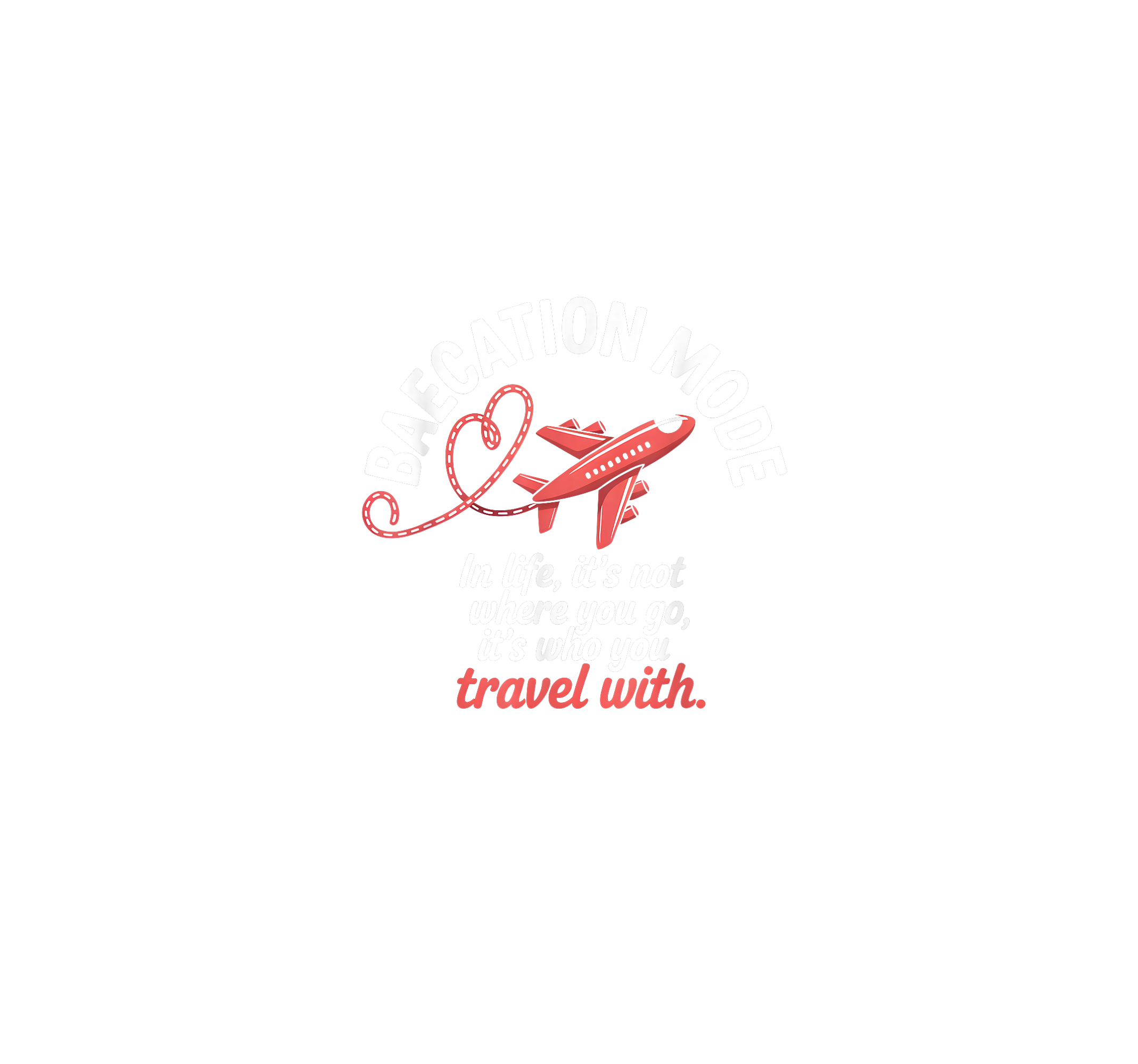 Baecation Travel Together DTF Transfer