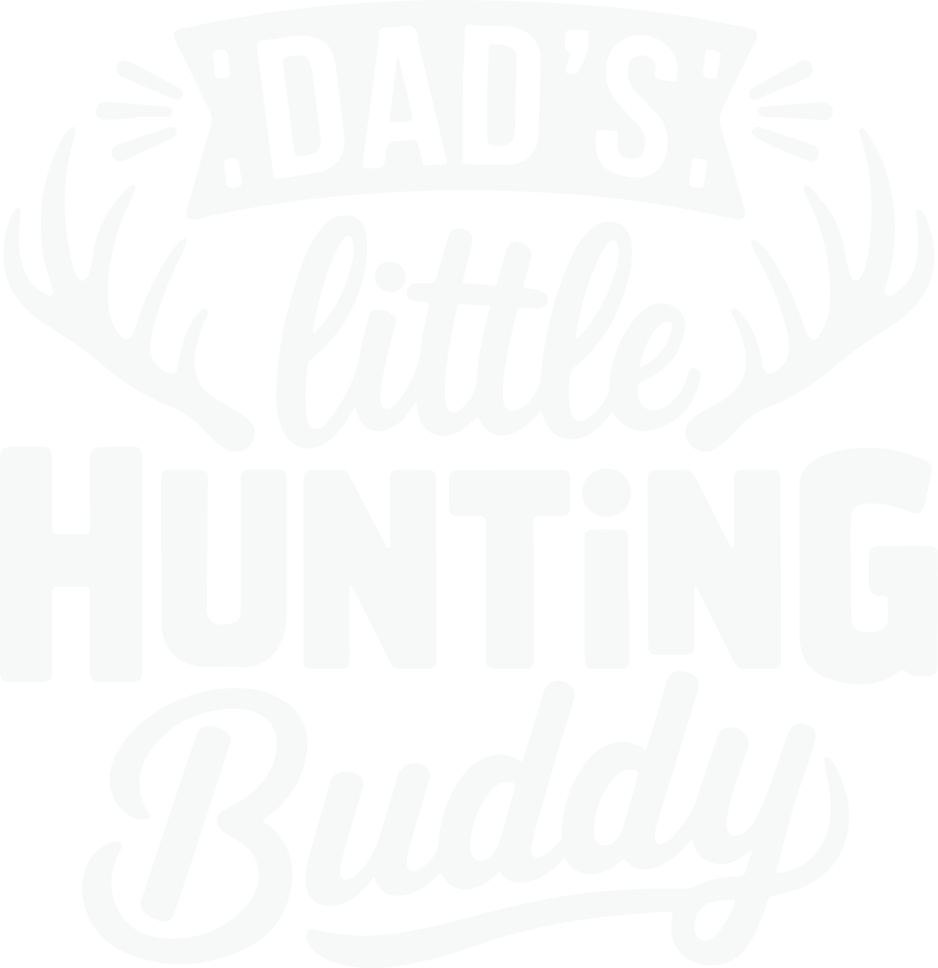 Dads Little Hunting Buddy DTF Transfer