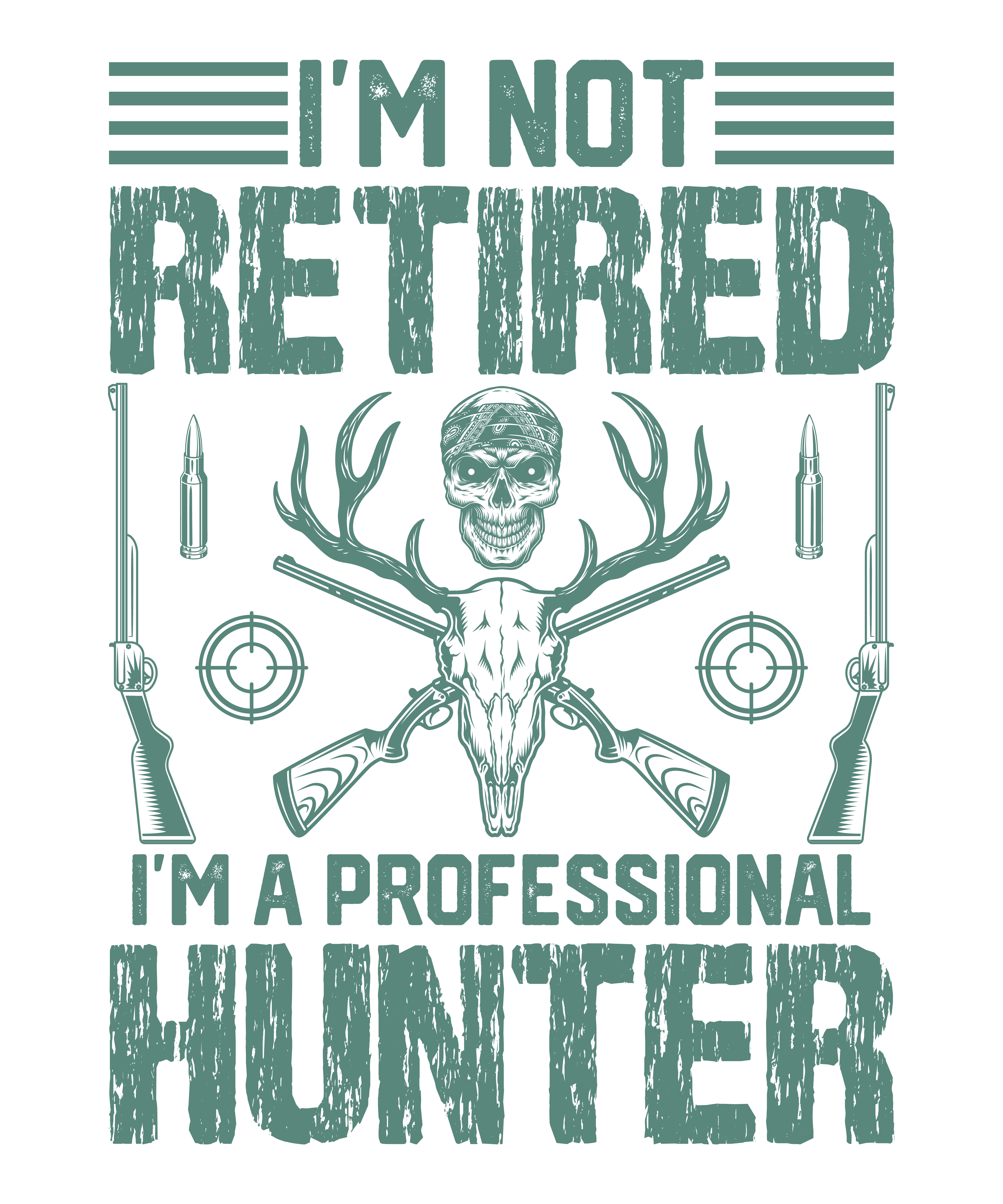 Professional Hunter DTF Transfer
