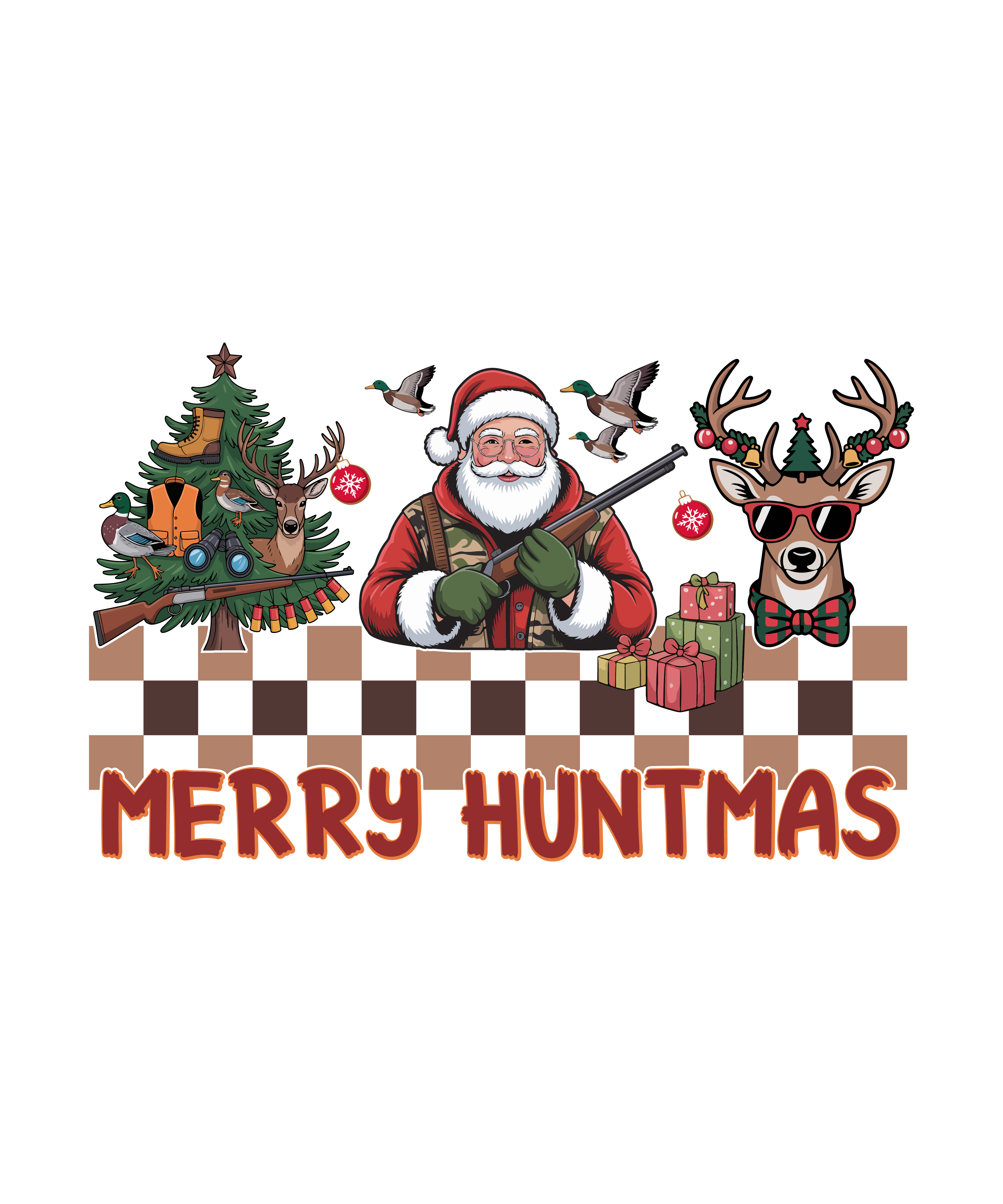Merry Huntmas DTF Transfer