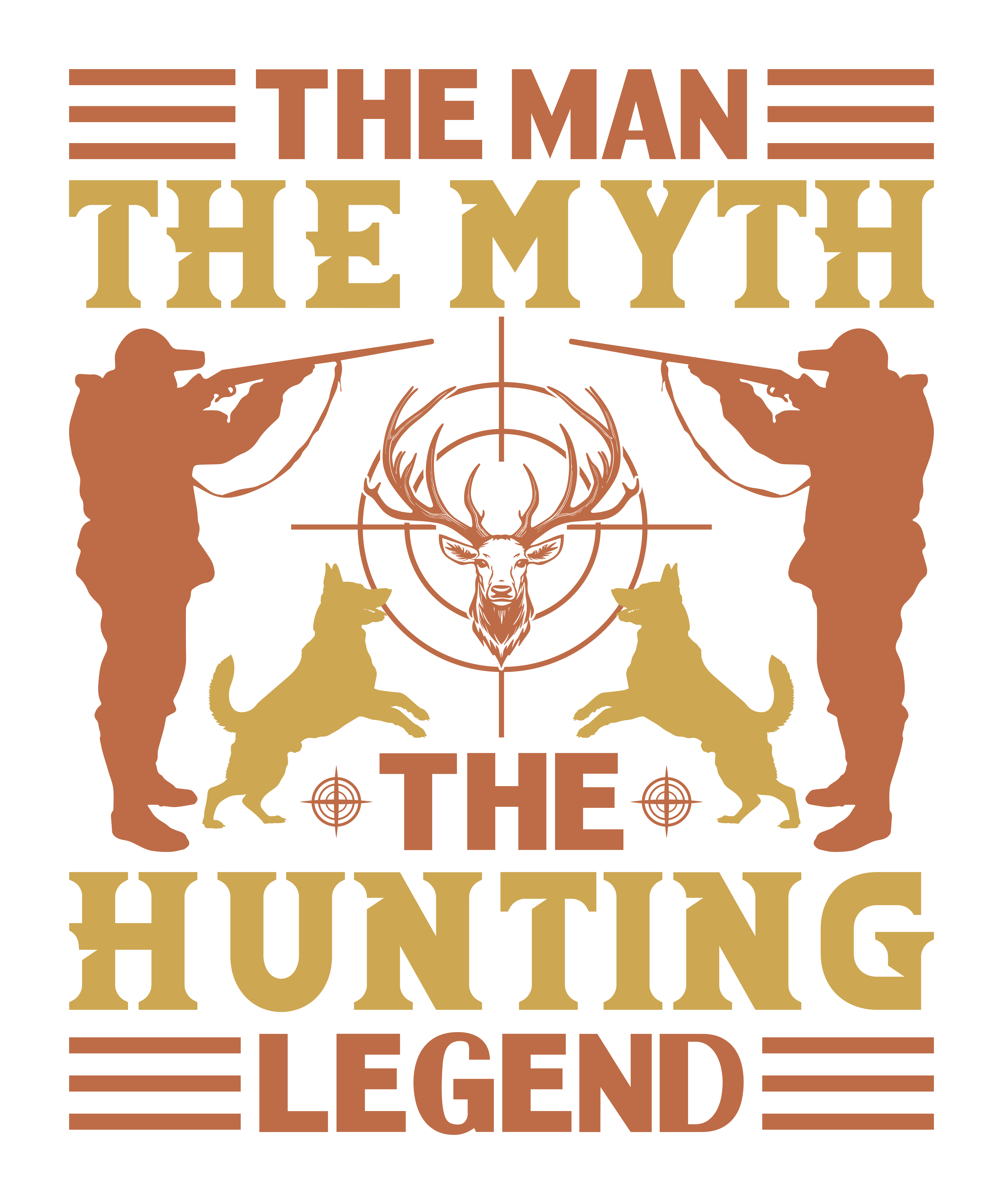 Hunting Legend DTF Transfer